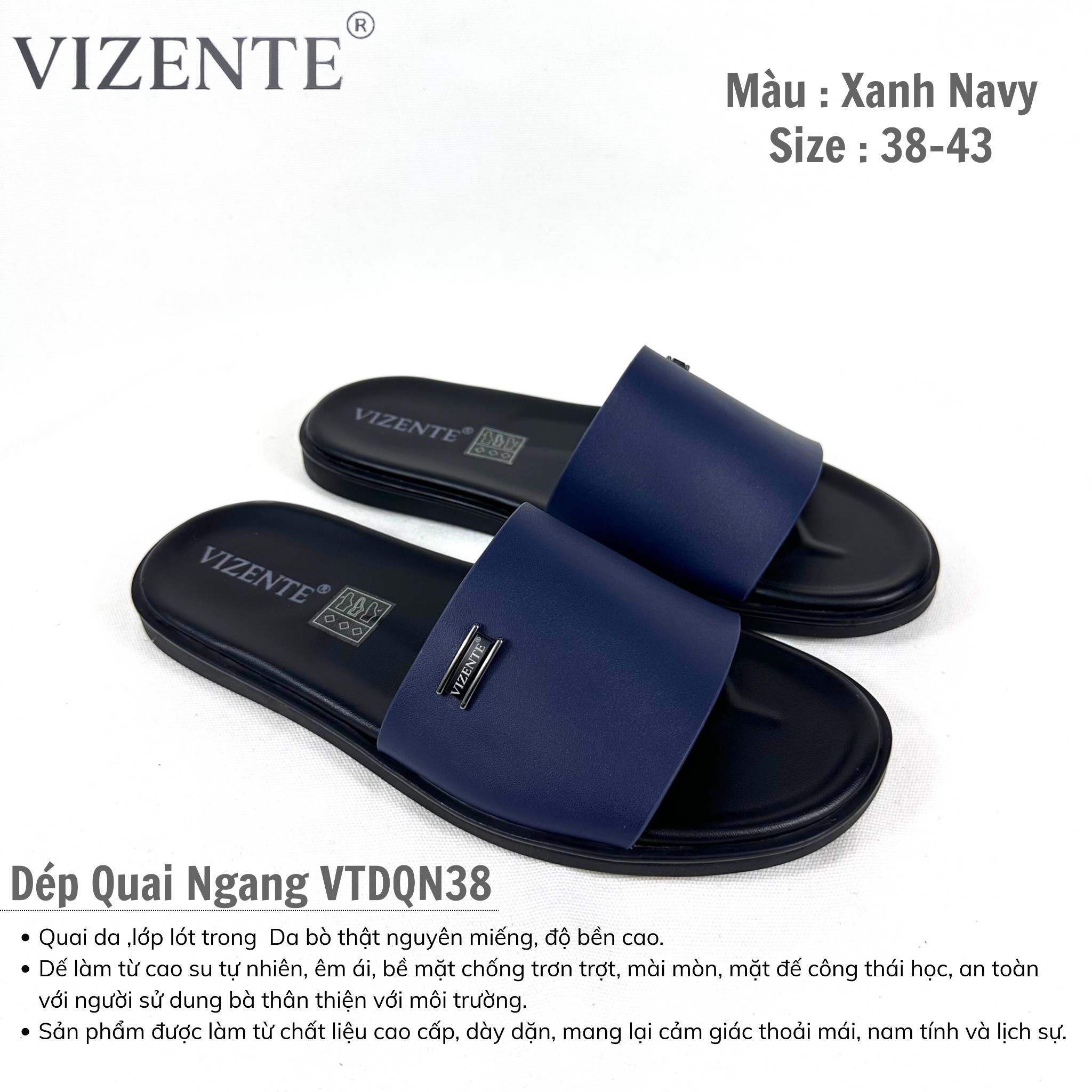 Dép Quai Ngang VT38