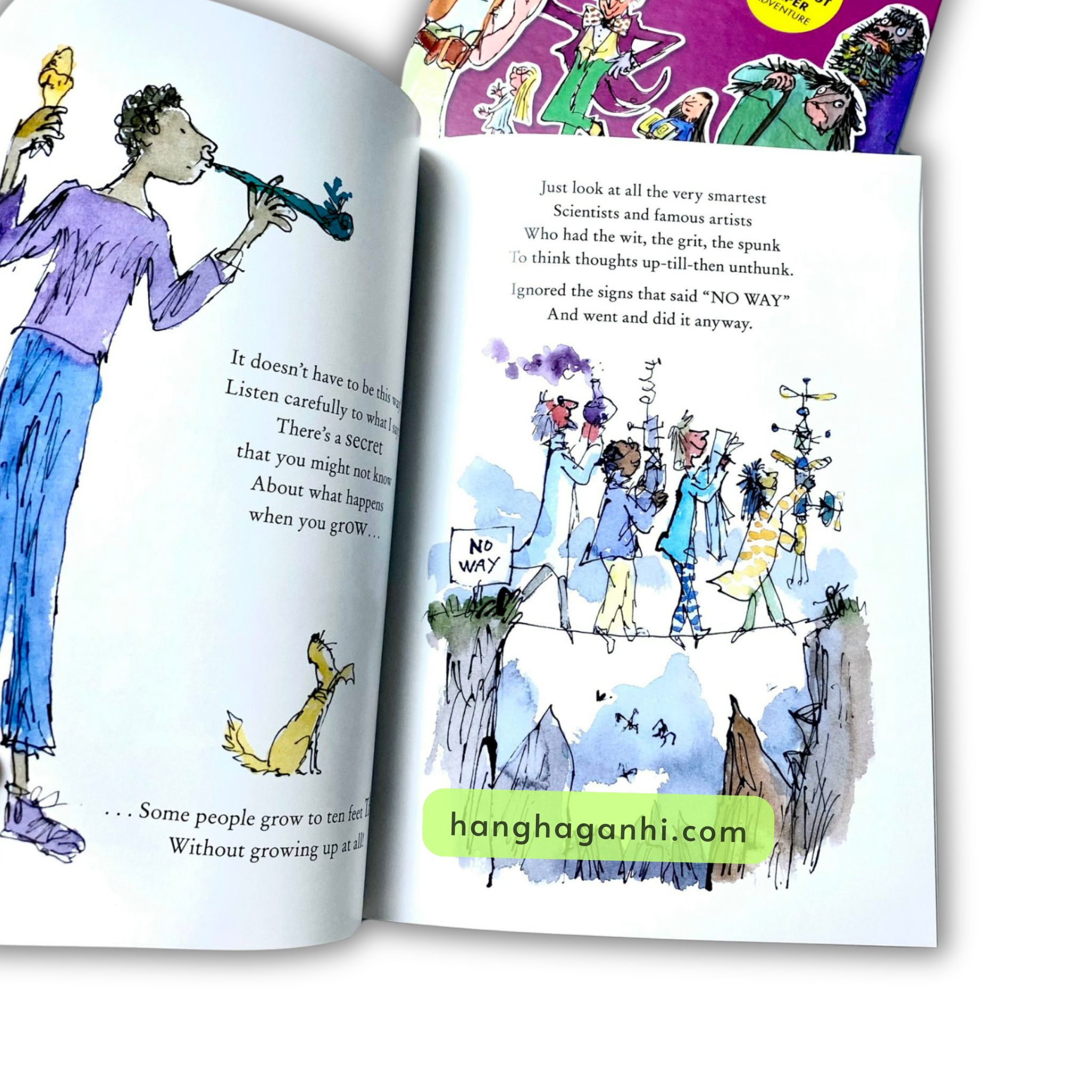 Roald Dahl's 2 books Bundle Beastly Brutes & Heroic Human Beans & Never Grow Up_thumbnail_8