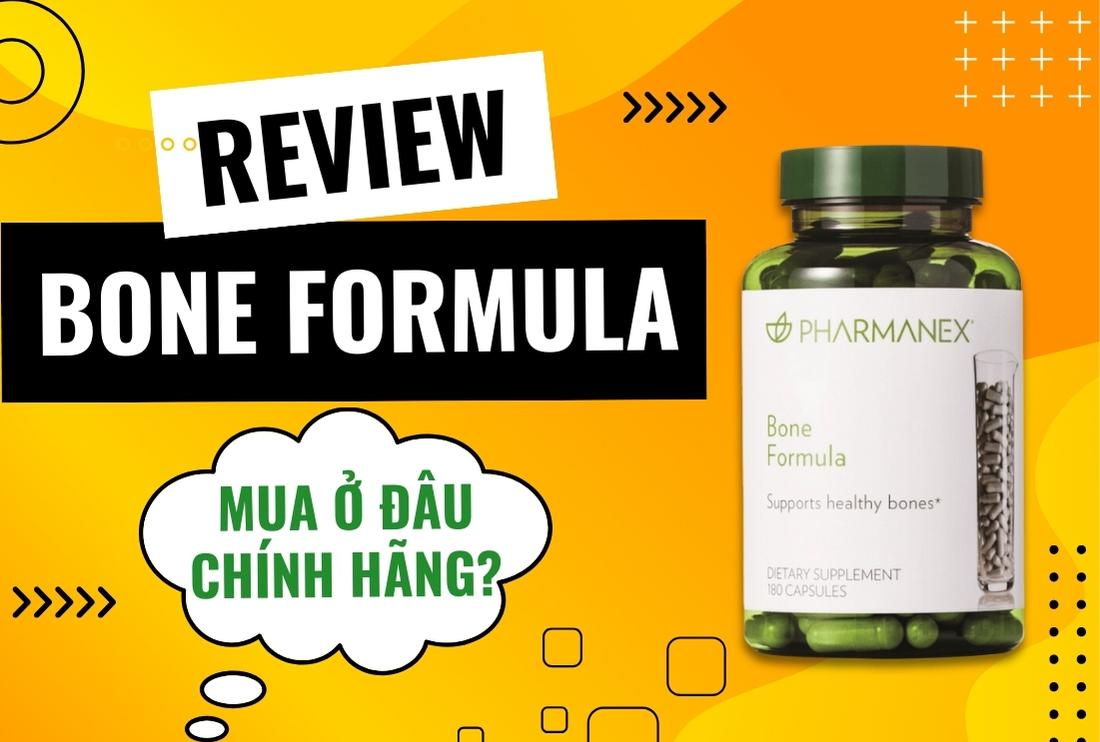 Review Bone Formula Nuskin Từ A - Z. Mua Ở Đâu Chính Hãng, Giá Tốt Nhất?