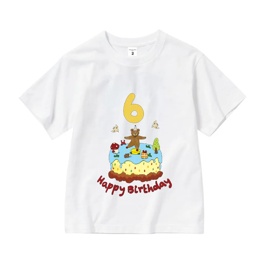 Áo thun cho bé sinh nhật 6 tuổi form rộng 2576 Miucho Kid vải cotton mềm mại thoáng mát thấm hút mồ hôi_thumbnail_0