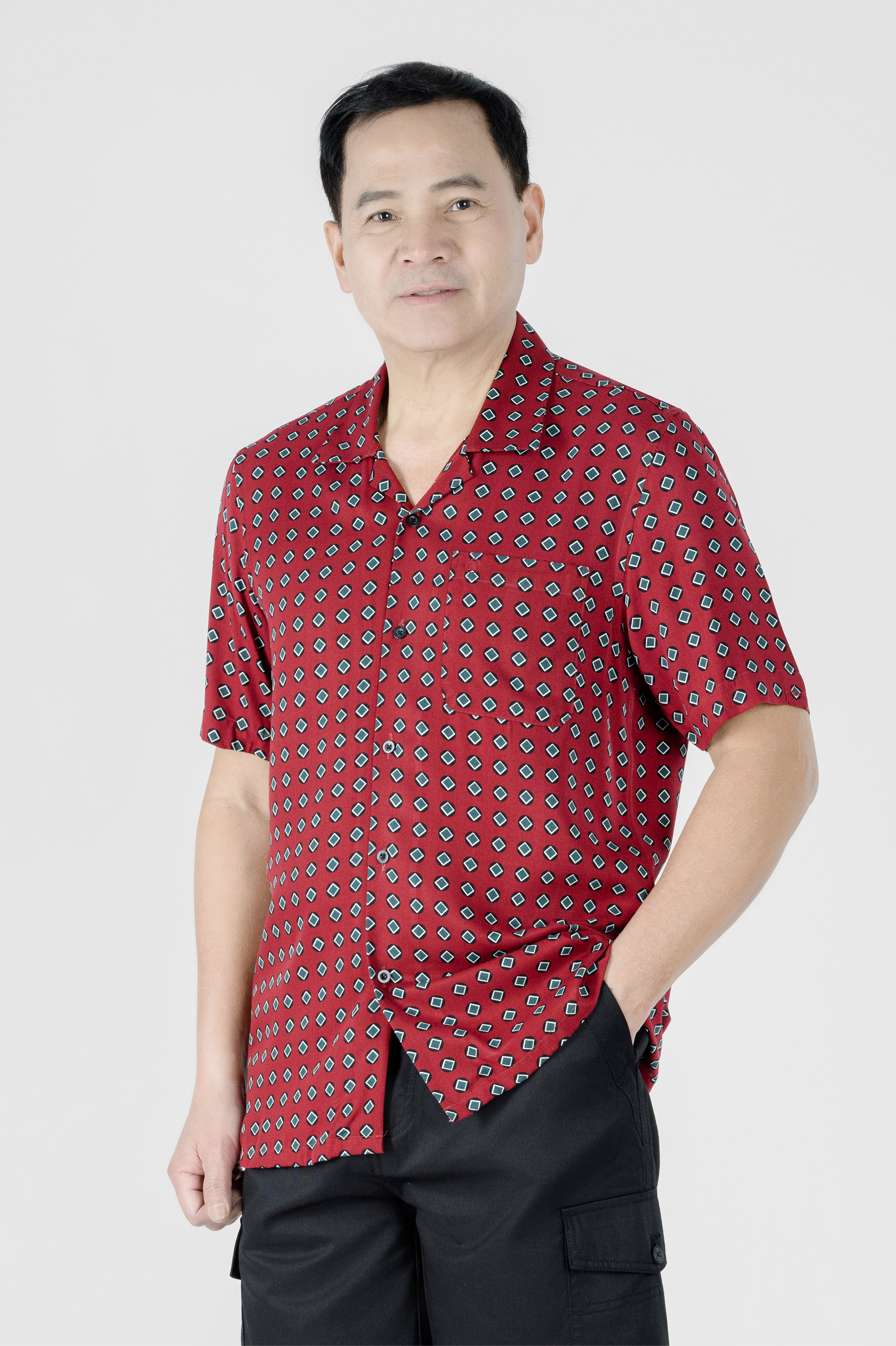 Áo Sơ Mi Họa Tiết Nam Trung Niên ANCHI Chất Liệu Sợi Lanh Phom Suông Vạt Ngang_thumbnail_7