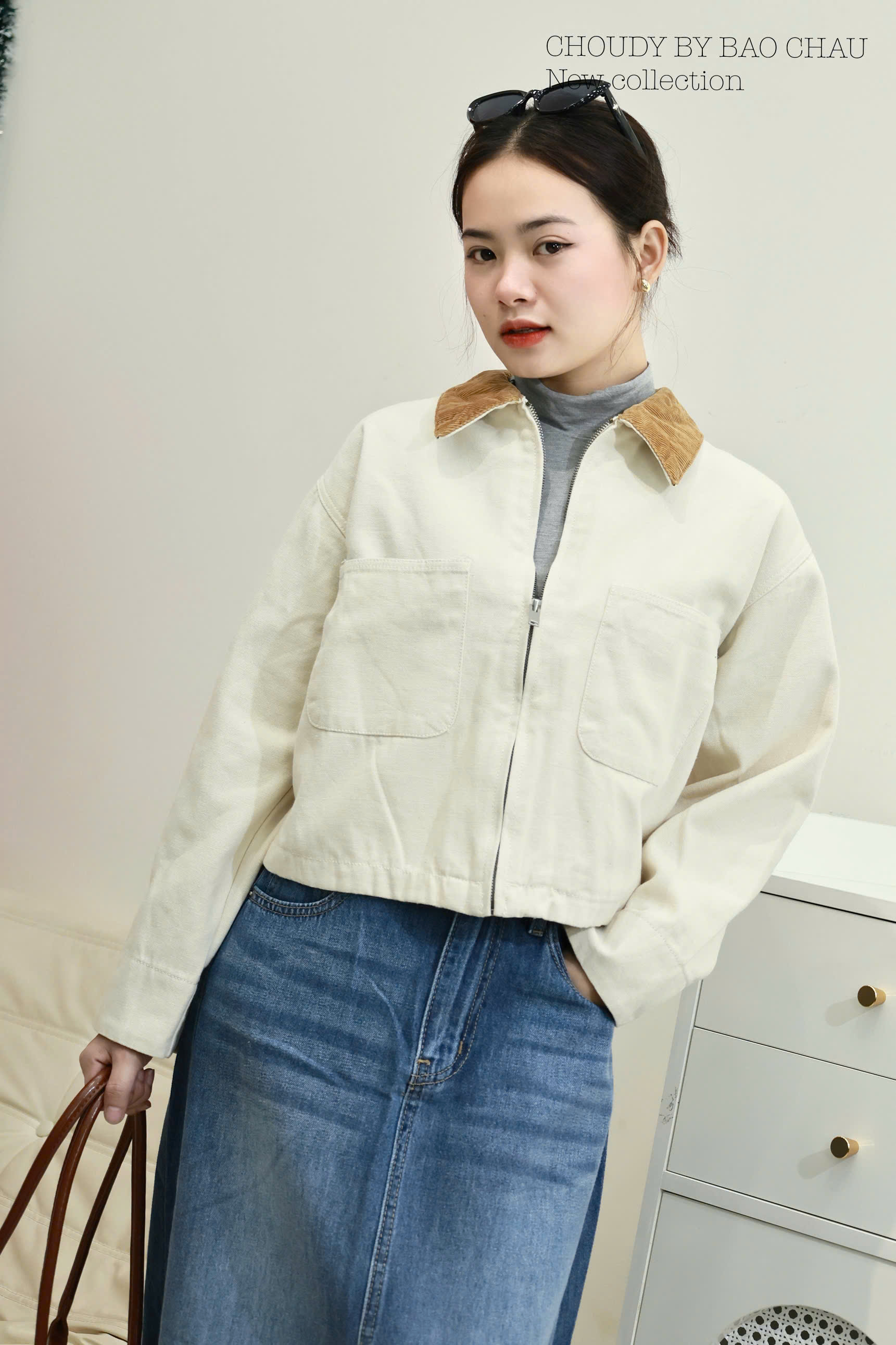 A747 ÁO KHOÁC KAKI 2 MÀU