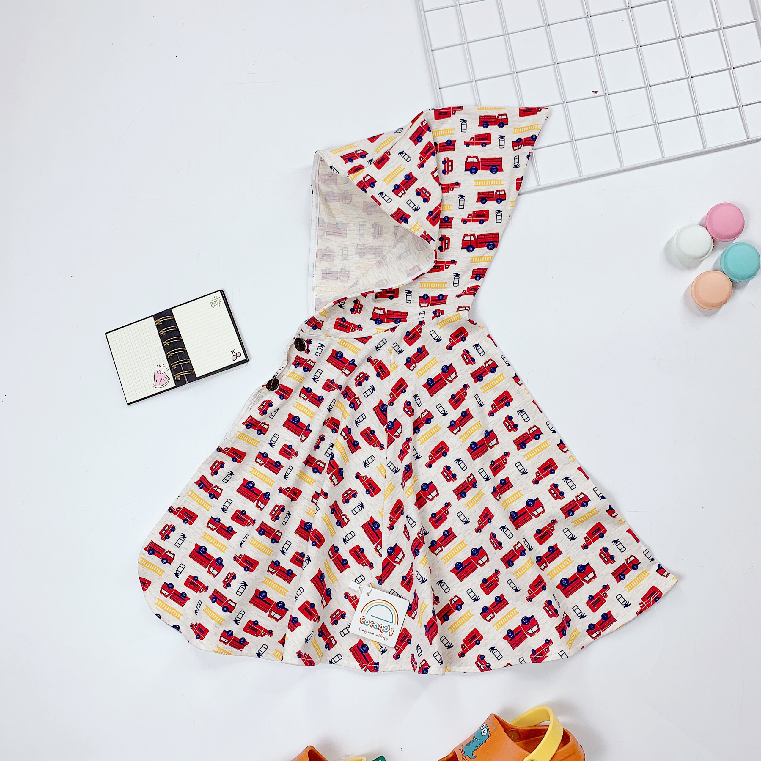 Áo choàng ô tô ĐỎ