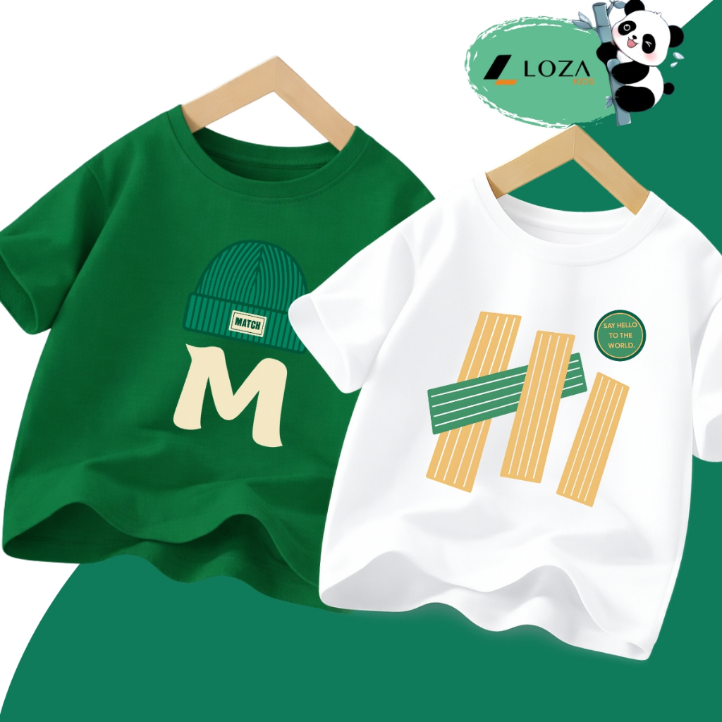 Áo thun bé trai in nhiều hình - Áo phông cho bé Loza Kids Mã CA011_thumbnail_2