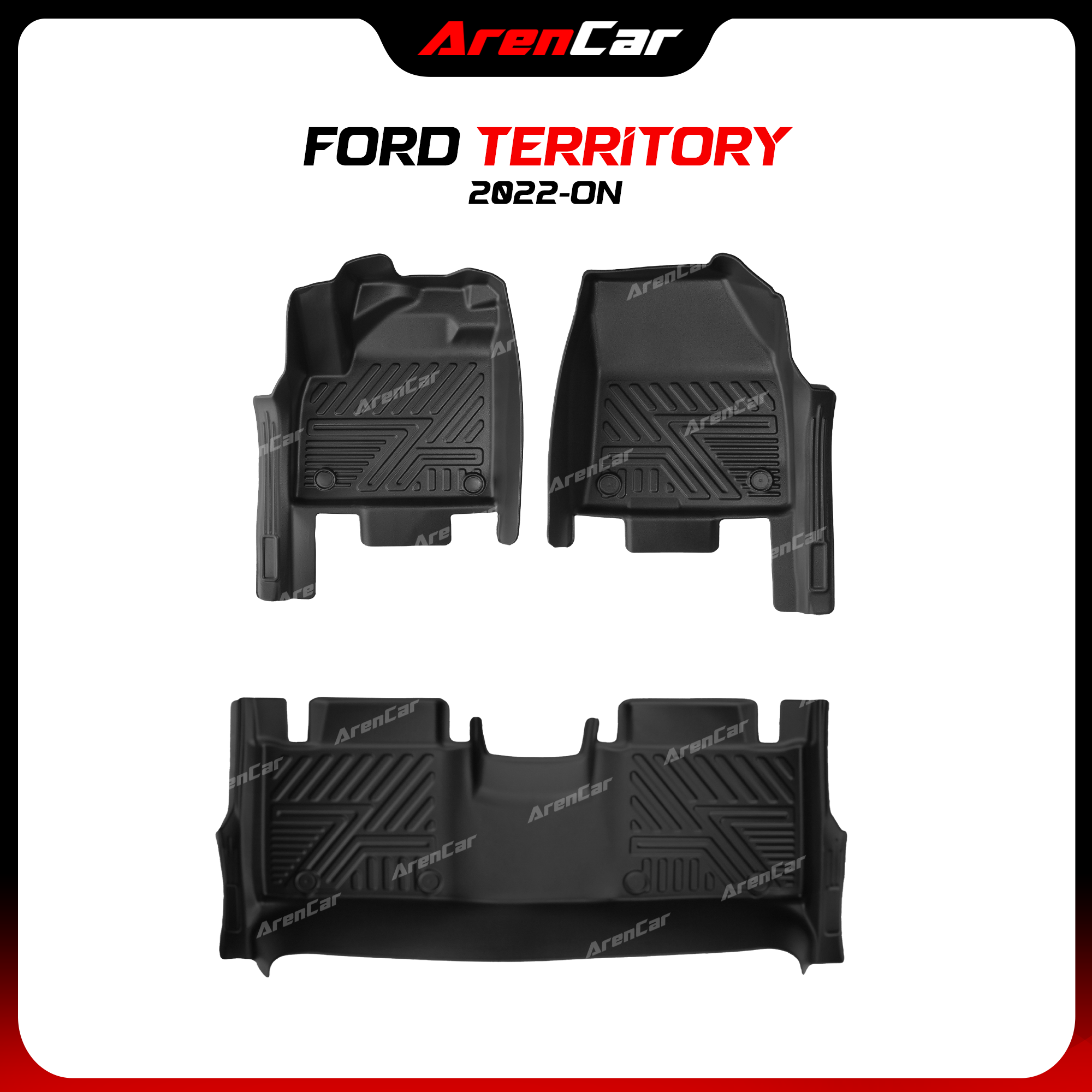 [Aren Car] Thảm Lót Sàn Ô Tô TPE Nhựa Đúc Ford Territory_thumbnail_9