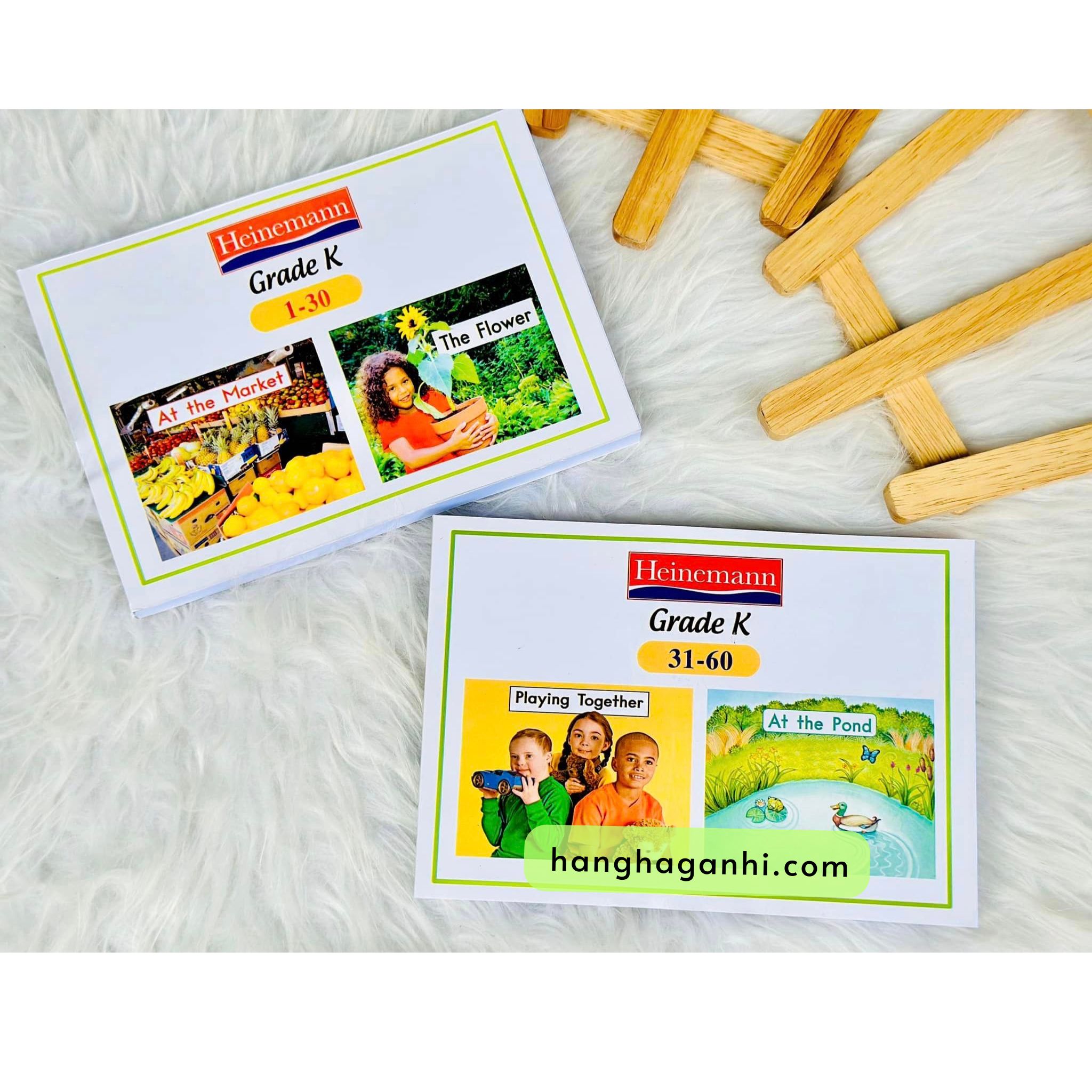 Heineman Grade K – Trọn Bộ 2 cuốn ( kèm file nghe và video )