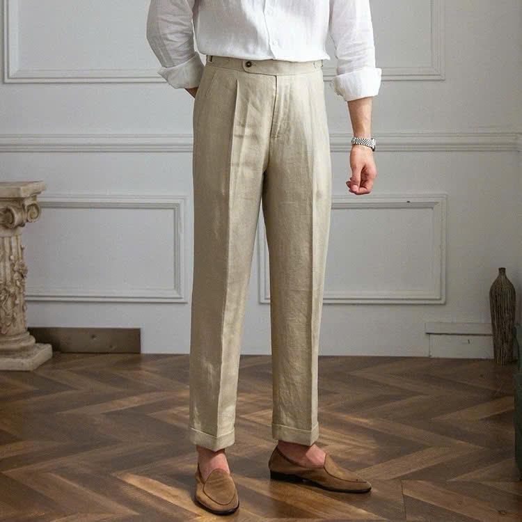 Sidetab Linen Trousers – Season 3_thumbnail_9