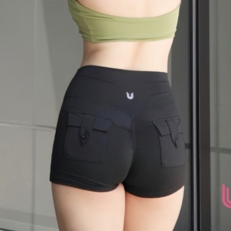 Quần đùi thể thao nữ Box Short