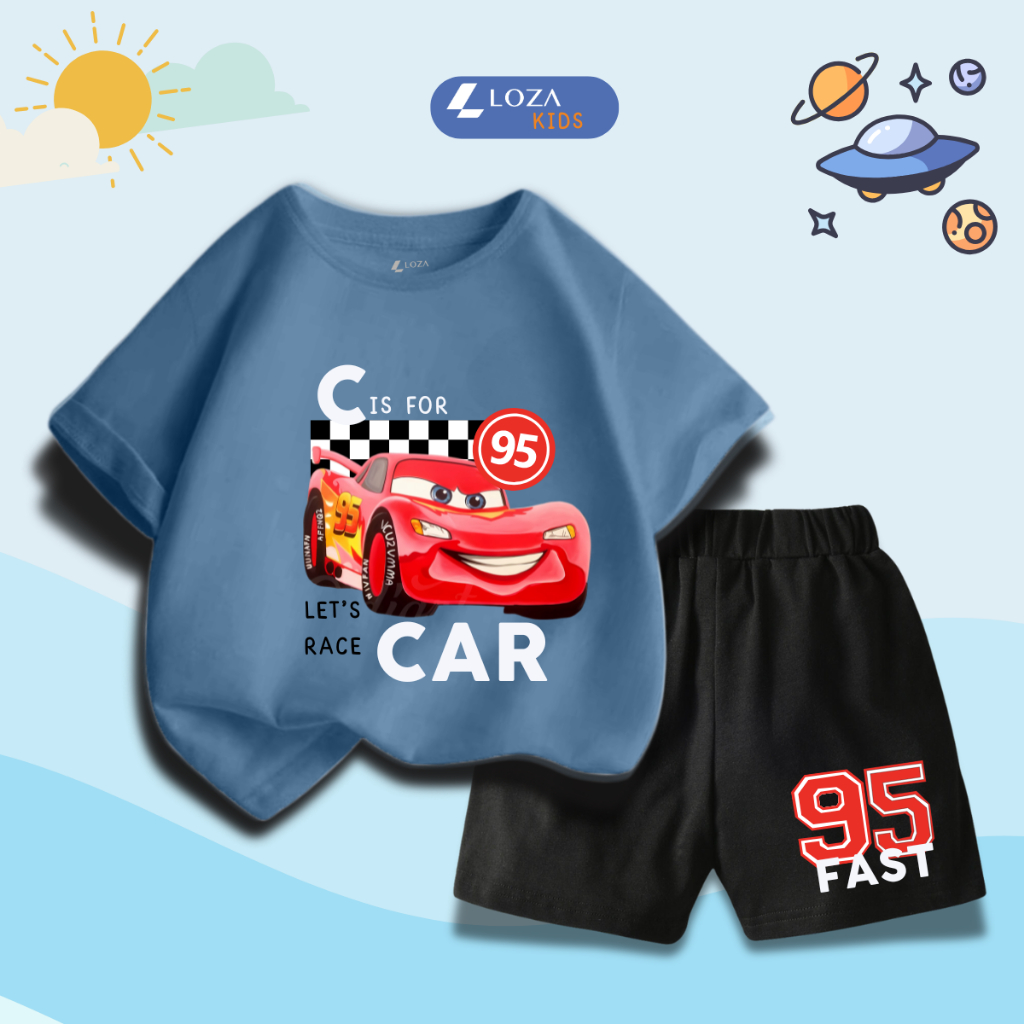 Bộ đồ bé trai in hình Ô tô - Loza SB313_thumbnail_12