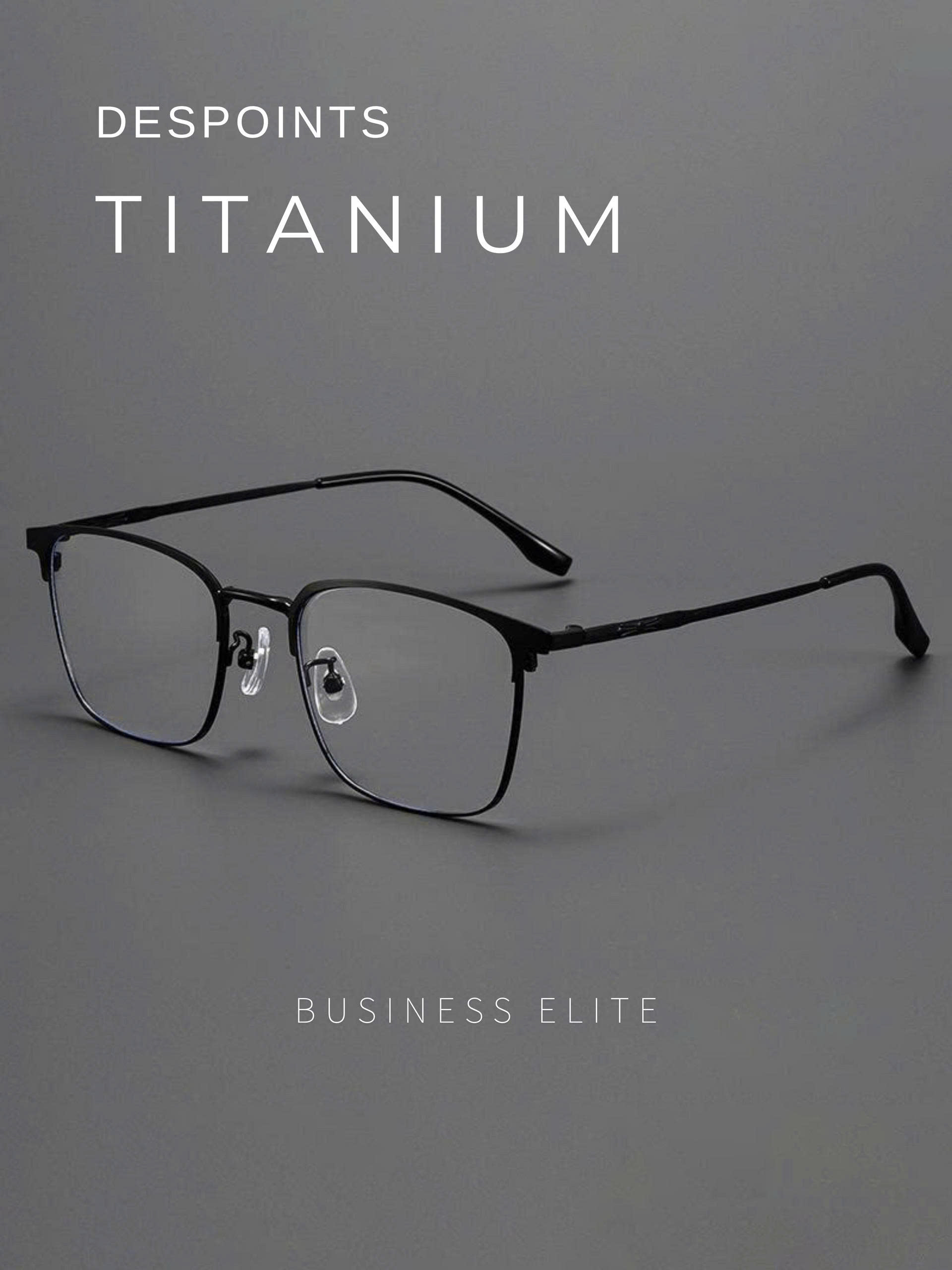 𝐍𝐄𝐖 Gọng Kính Nam Despoints Titanium cao cấp Business Elite, gọng Titan thay được mọi loại tròng_thumbnail_12