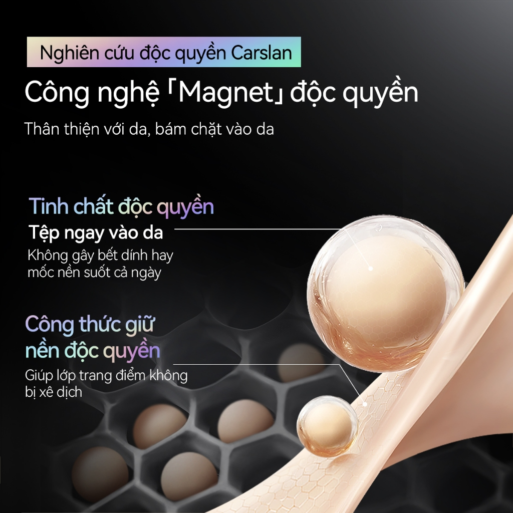 [CARSLAN] Kem lót trang điểm Carslan Black Magnet minisize 10g_thumbnail_2
