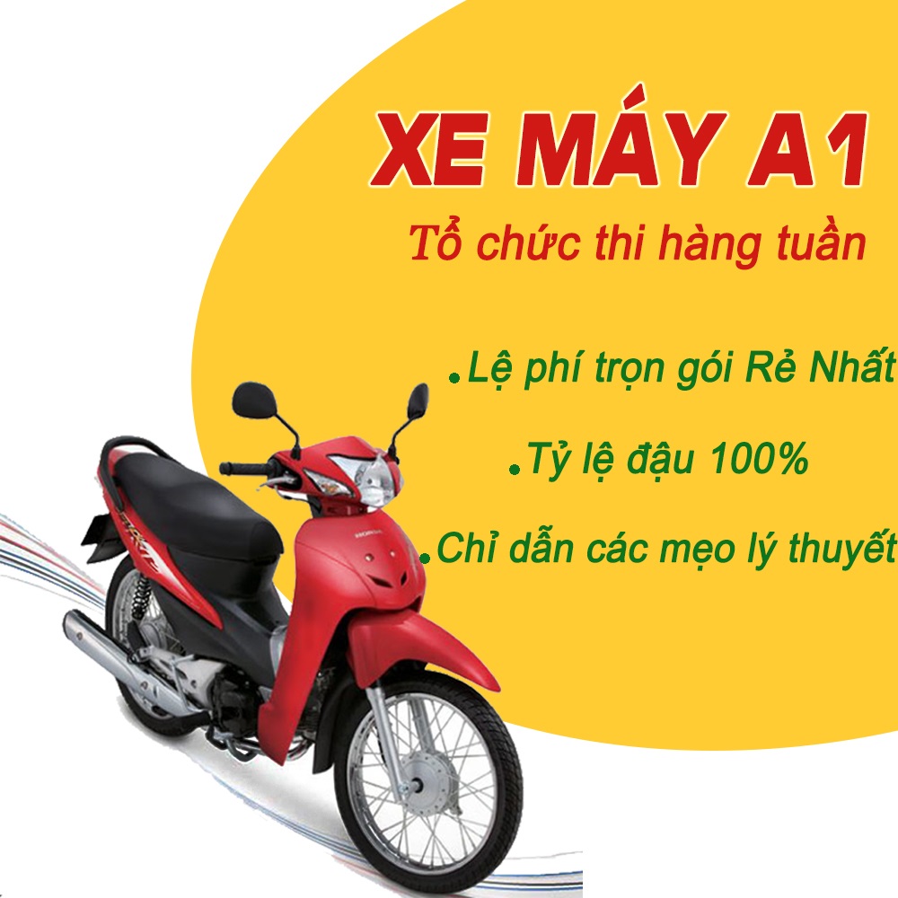 Đề Thi Bằng Lái Xe Máy A1 năm 2019 – Đề 8