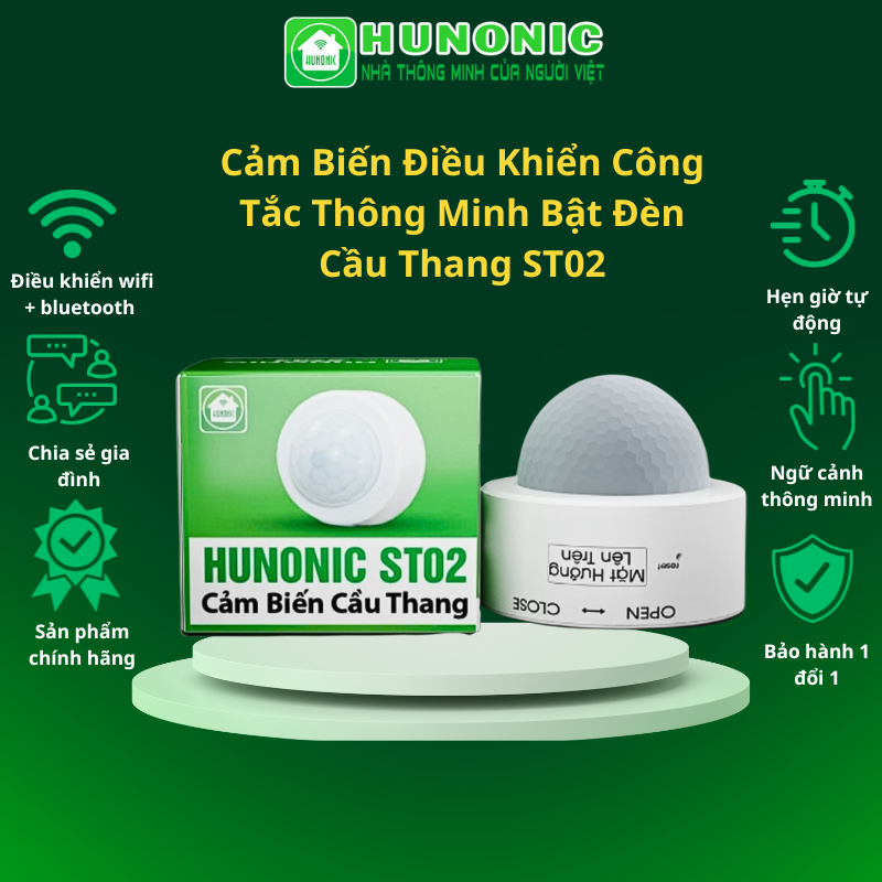 Cảm Biến Cầu Thang ST02 Bluetooth Mesh