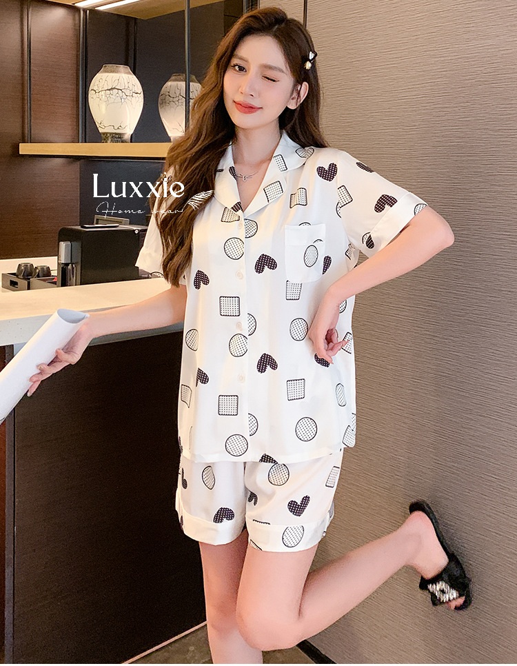 N111C Pijama lụa họa tiết hình học cộc đùi_thumbnail_6