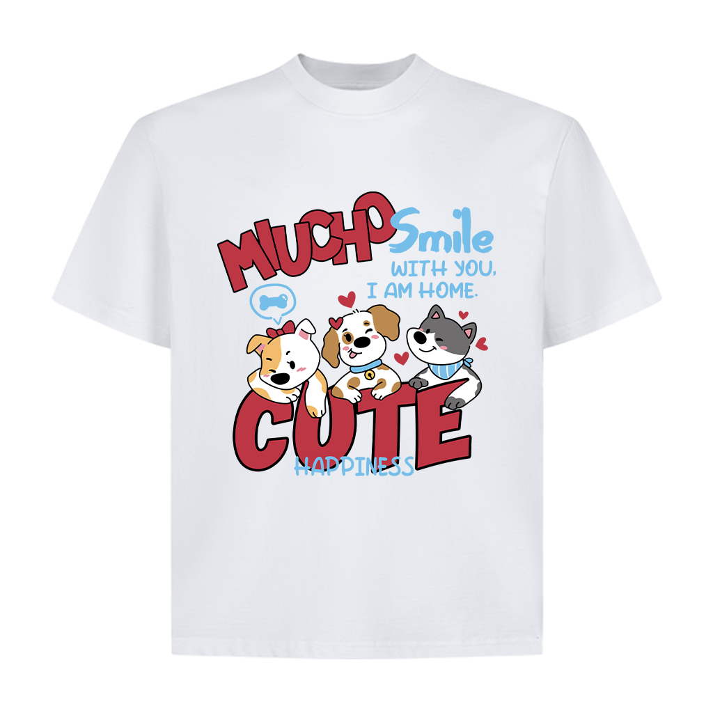 Áo thun cặp đôi Korean style form boxy 2552 Miucho vải cotton thoáng mát mềm mại_thumbnail_0