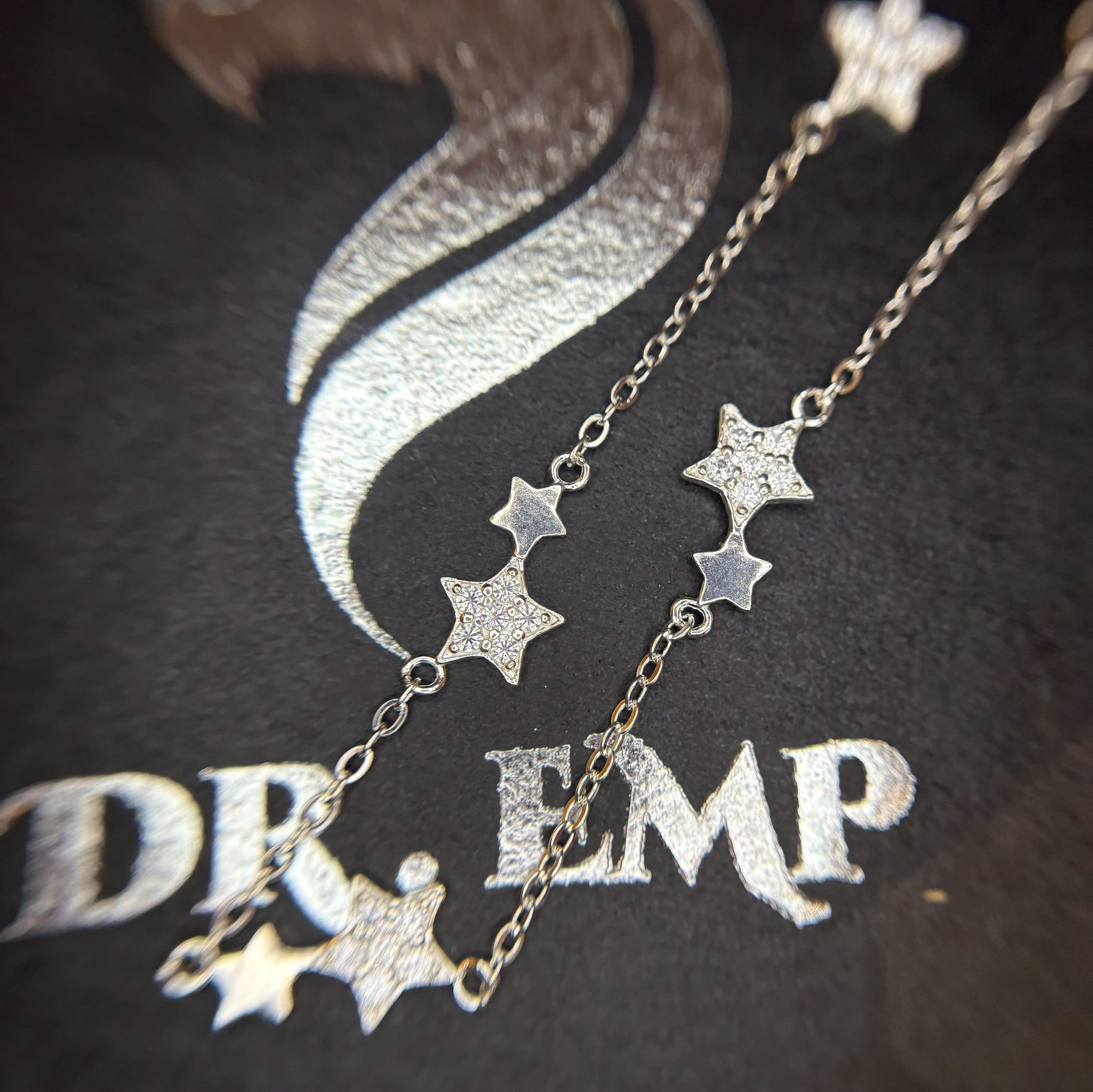 Vòng tay bạc xi bạch kim nhiều sao_thumbnail_1