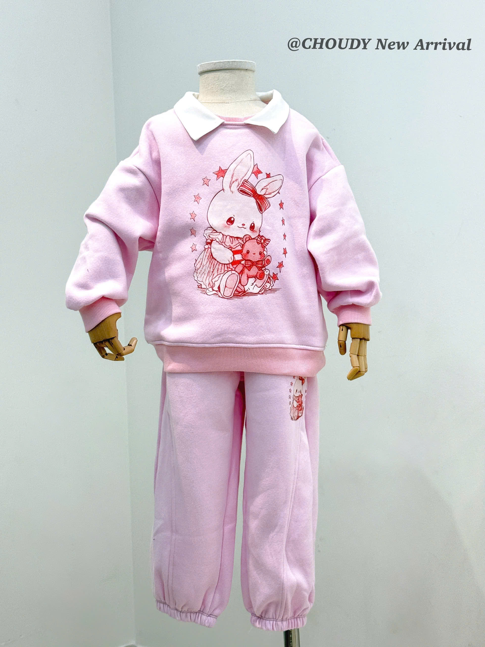 SALE S176 SET BỘ BÉ GÁI CÓ CỔ 3 MÀU_thumbnail_4