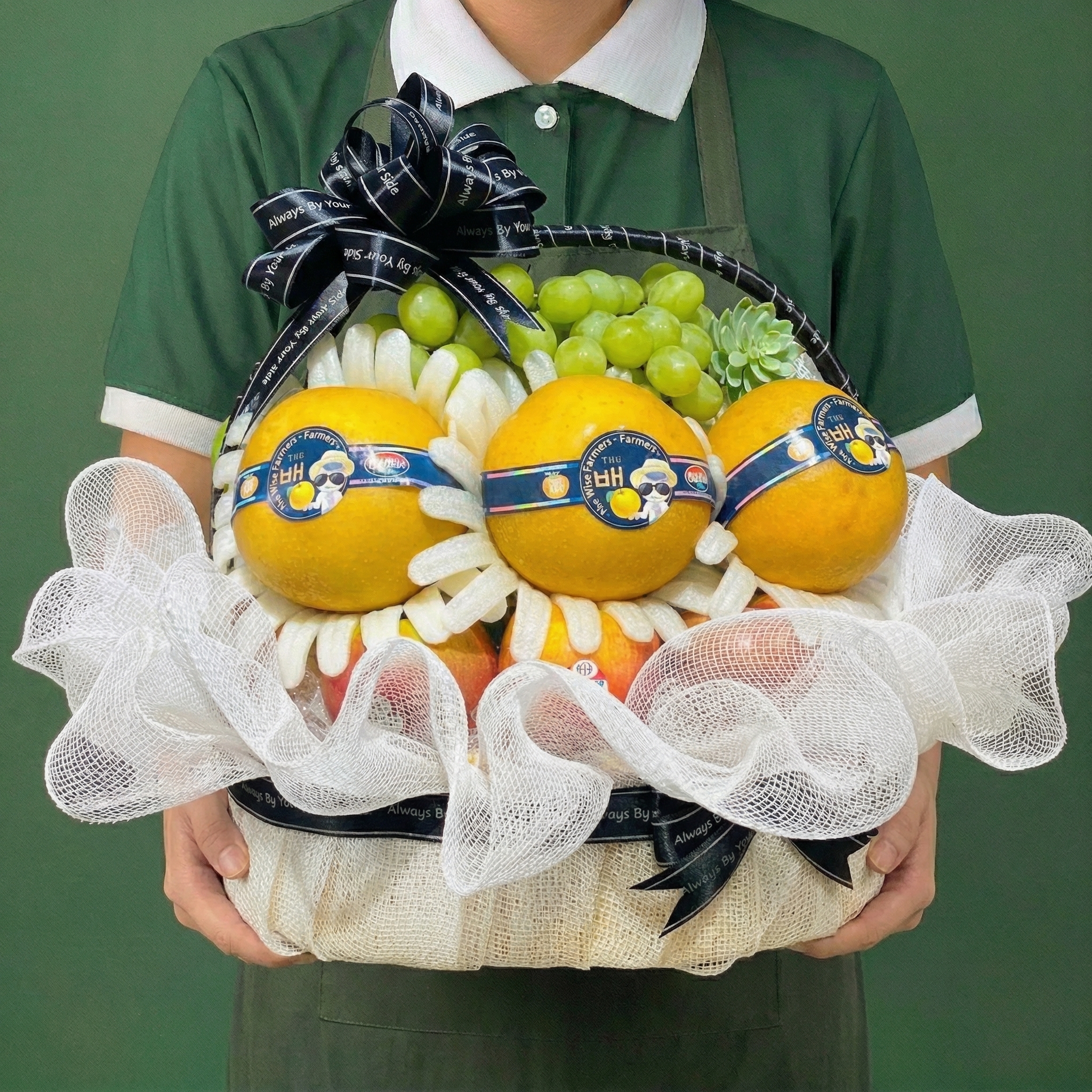 Giỏ hoa quả đẹp cao cấp - GH1401