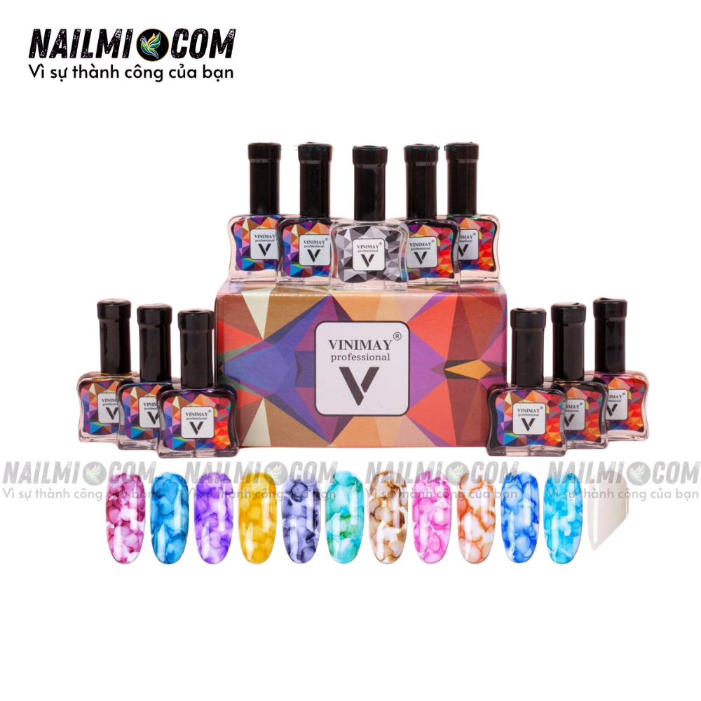 Cồn loang - set 12 màu  - Vinimay