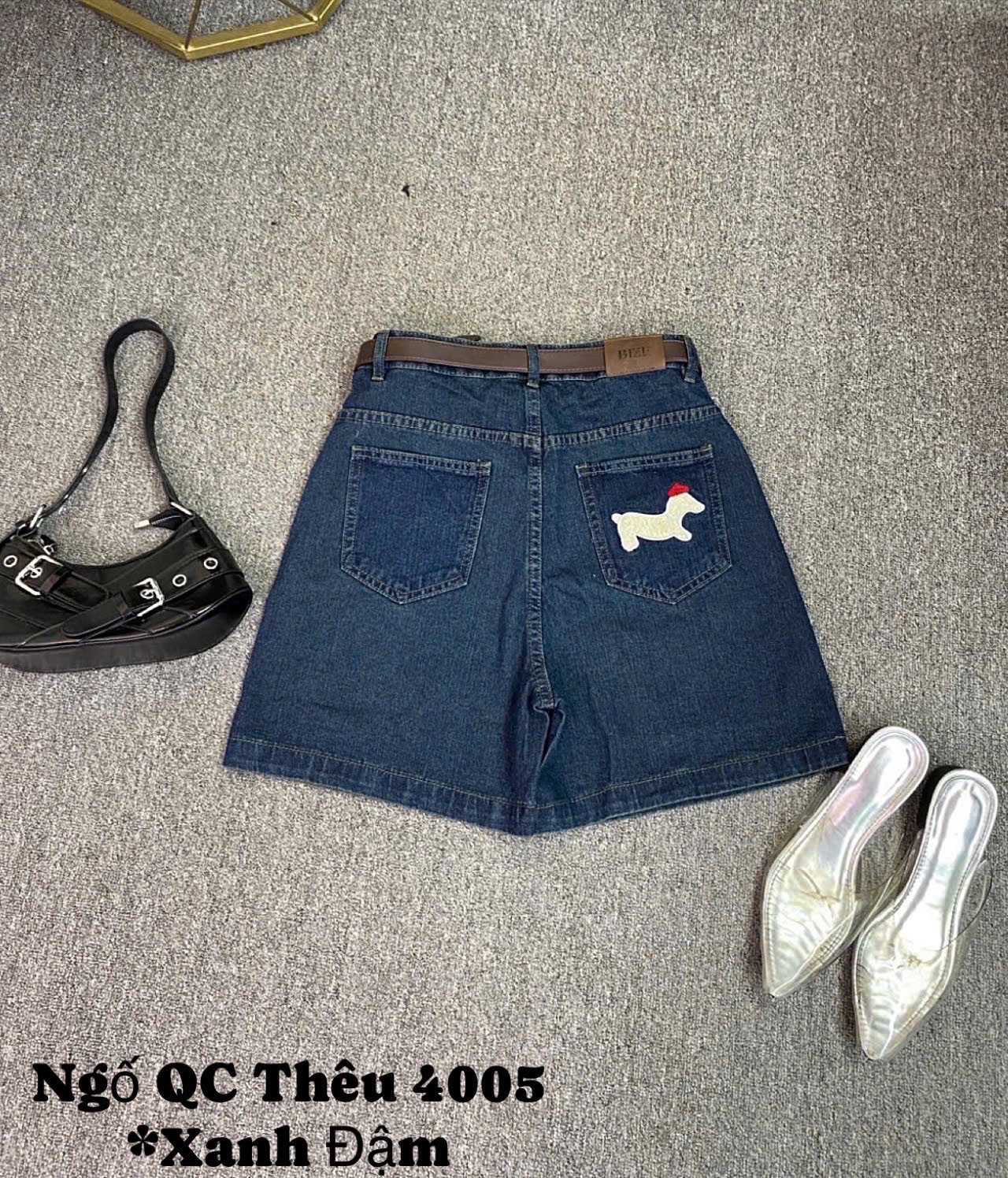 Quần short lửng ngố thêu cún basic bigsize QSJ4005 dành cho nàng béo mập từ 55-90kg_thumbnail_12