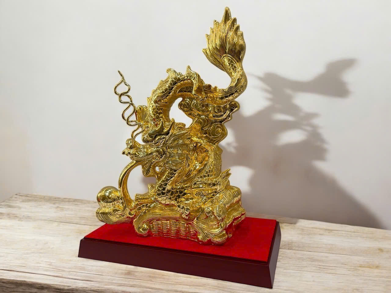 Tượng phong thủy rồng thiếp vàng 9999_thumbnail_1