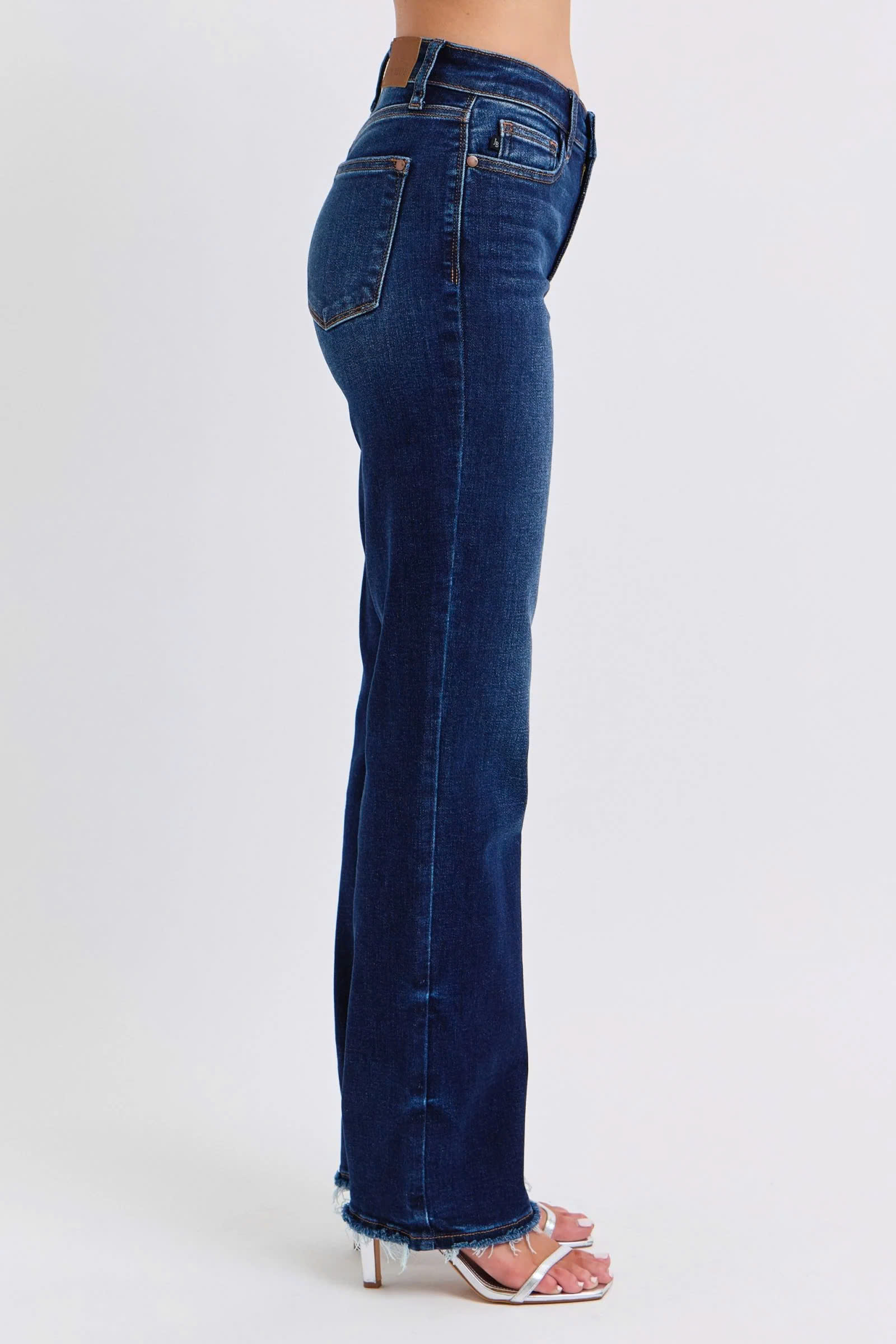 QJ254 - Jeans ống đứng JB đậm_thumbnail_2