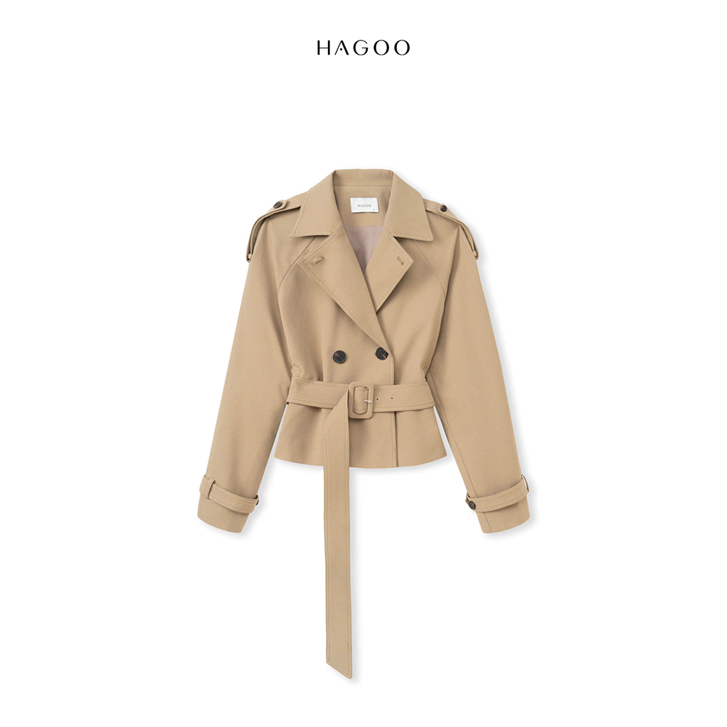 Áo khoác kaki ngắn đai eo HAGOO_thumbnail_11