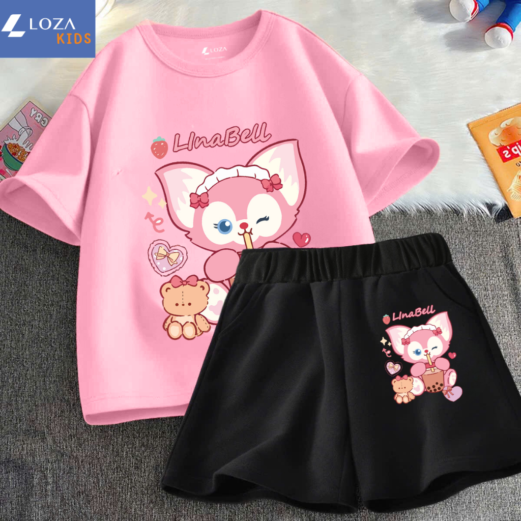 Đồ bộ bé gái in hình LinaBell - Loza SB227_thumbnail_5