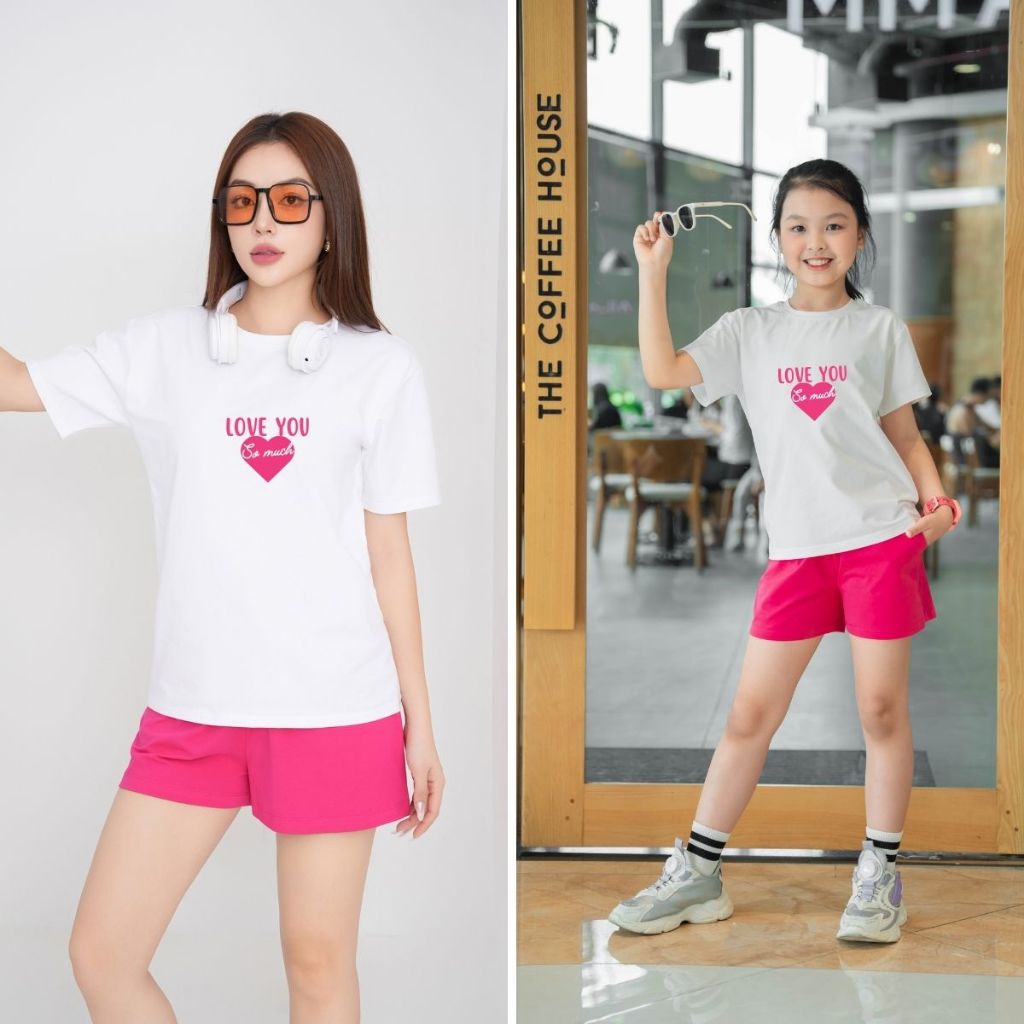 Set đồ đôi mẹ và bé in hình nhiều mẫu - Loza G0164_thumbnail_6