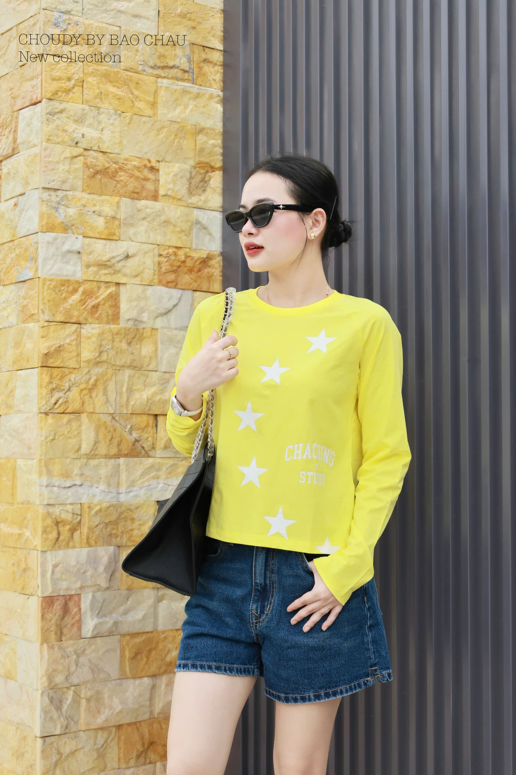 SALE U566 ÁO THUN TAY DÀI VÀNG_thumbnail_4