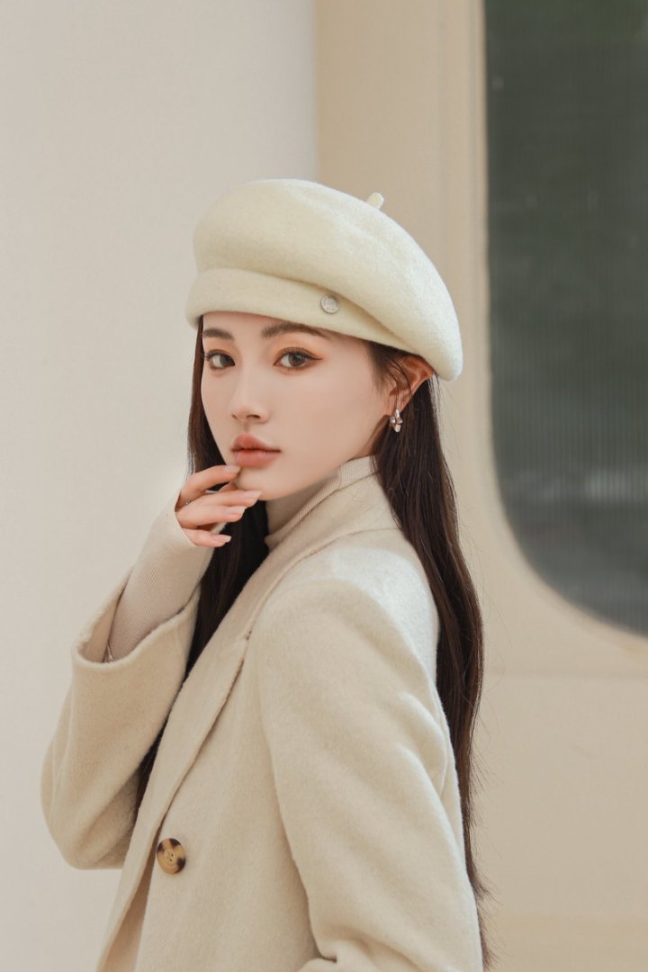 Mũ beret nữ vải dạ cao cấp HZ2502_thumbnail_27