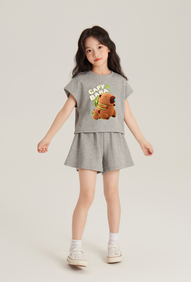 Bộ thun bé gái in Capybara BD25004_thumbnail_11