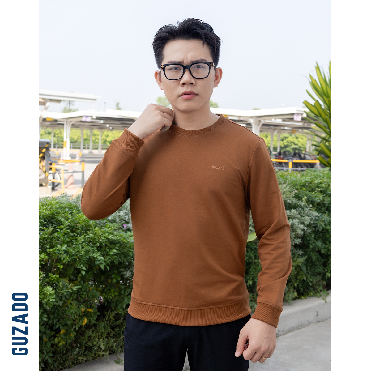 Áo Sweater Nam GUZADO Form Regular Fit Thoải Mái GDT02_thumbnail_9