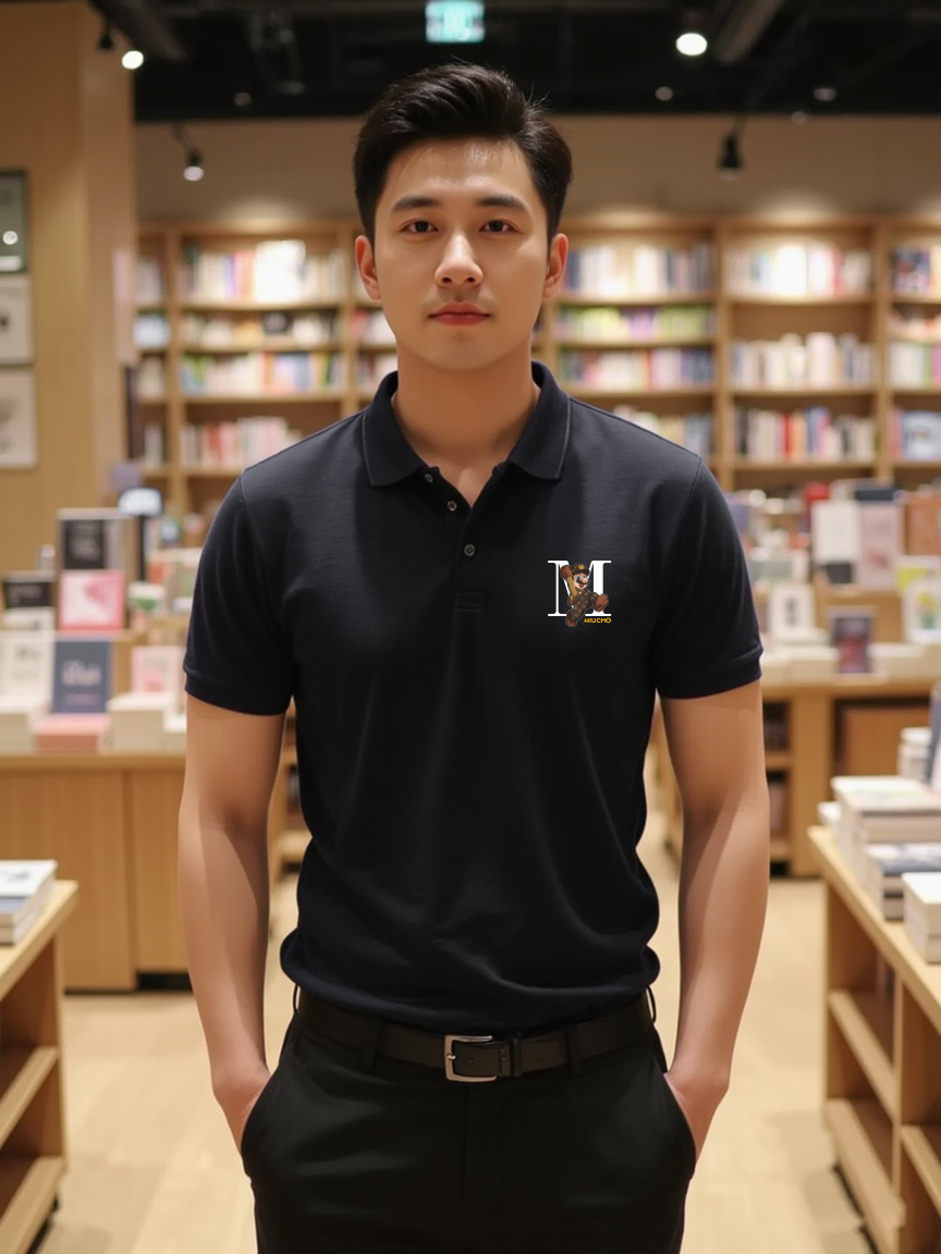 Áo polo nam form vừa 1926 Miucho Iconic vải cá sấu đứng form thoáng mát in basic_thumbnail_5