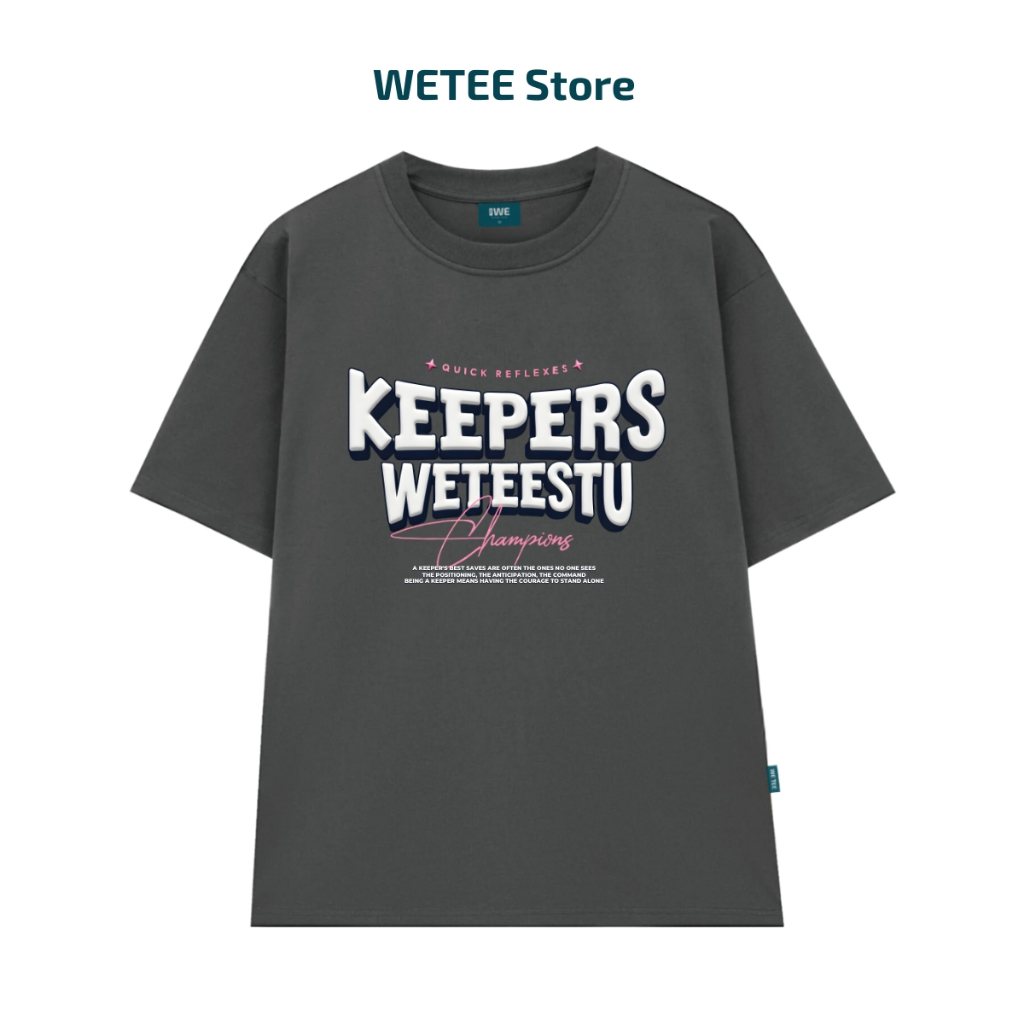 Áo thun unisex UX30-1130 in chữ KEEPERS WETEESTU dáng oversized local brand WETEE_thumbnail_7