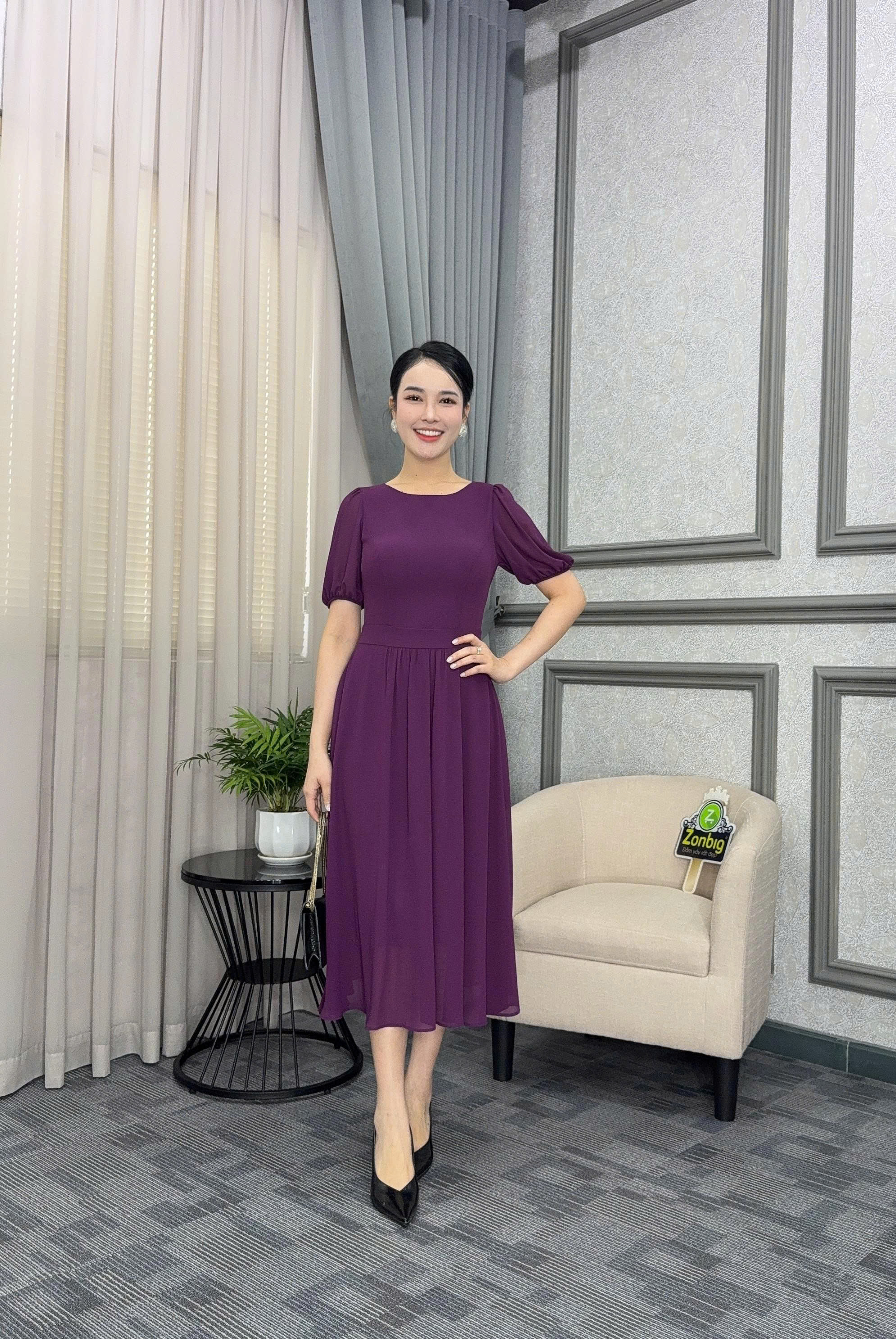 Đầm xòe - Y2003- Thương hiệu Zonbig_thumbnail_1