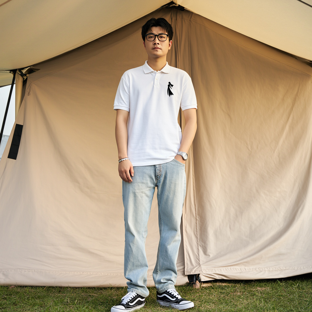 Áo polo nam form regular PLCSD2439 Miucho Iconic chất vải cá sấu co giãn thoáng mát in artwork_thumbnail_2