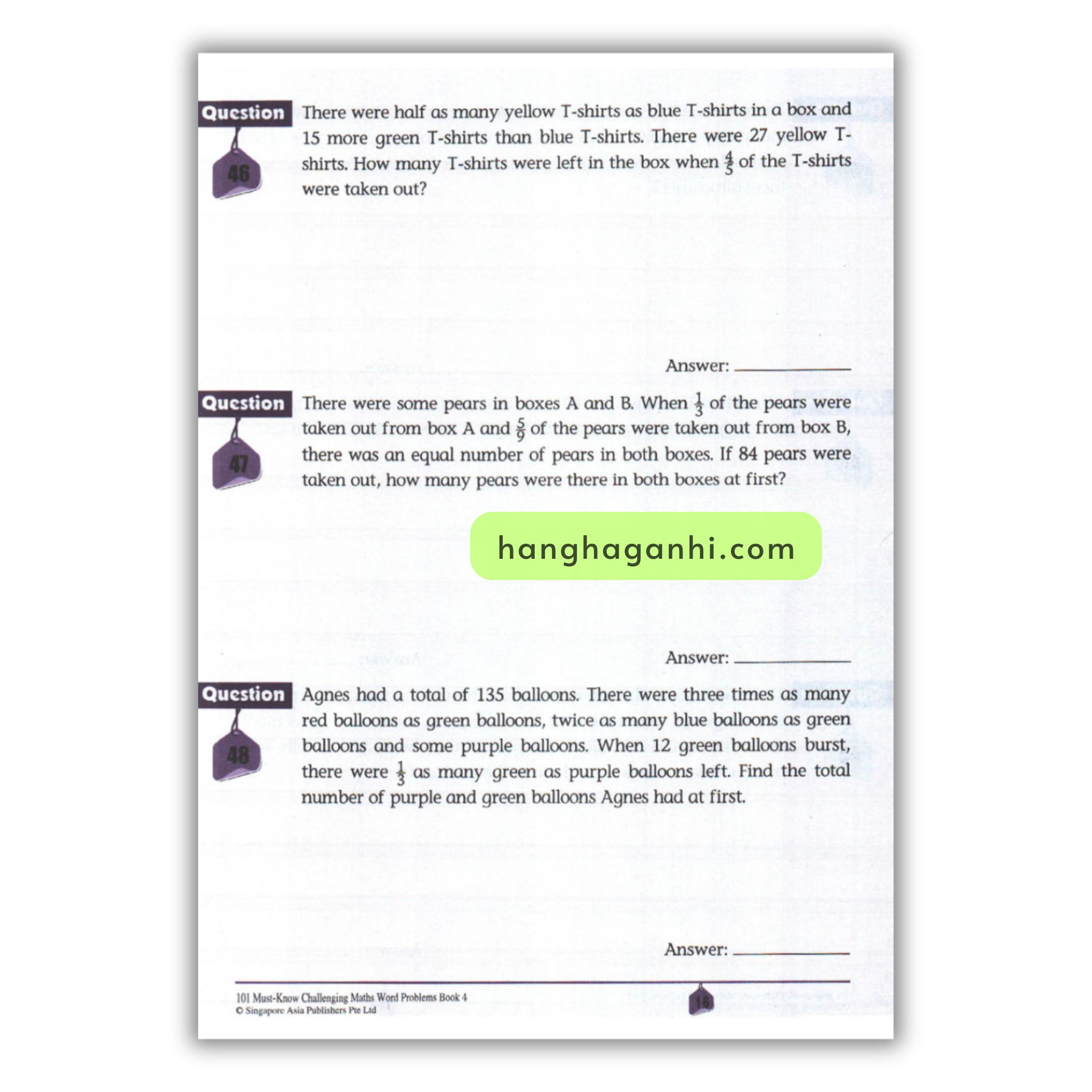 [Sách] 101 Must- Know Challenging Maths Word Problems Book 4_thumbnail_7