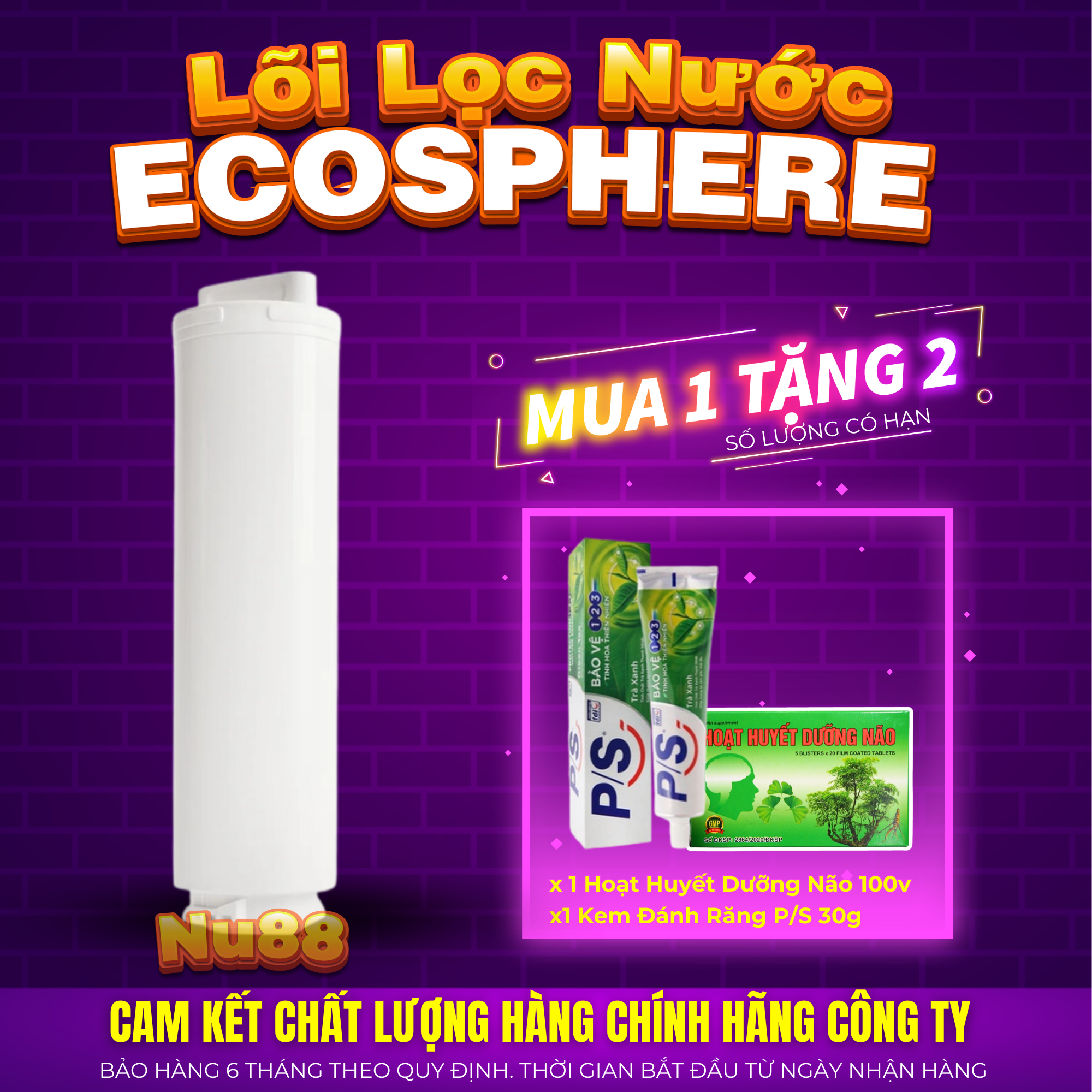 Lõi Lọc Nước 3 trong 1 Ecosphere™_thumbnail_0