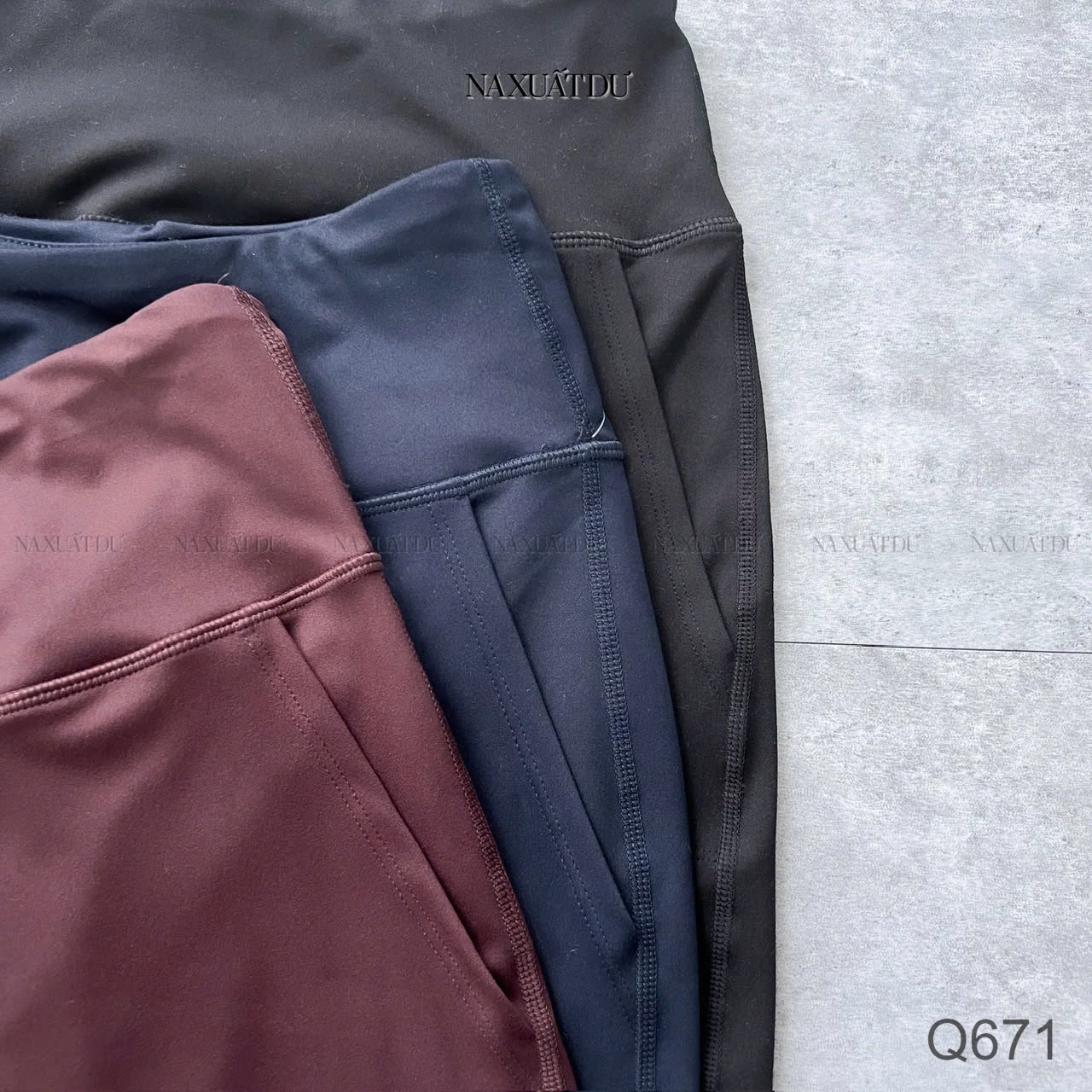 Quần dài legging loe nữ 