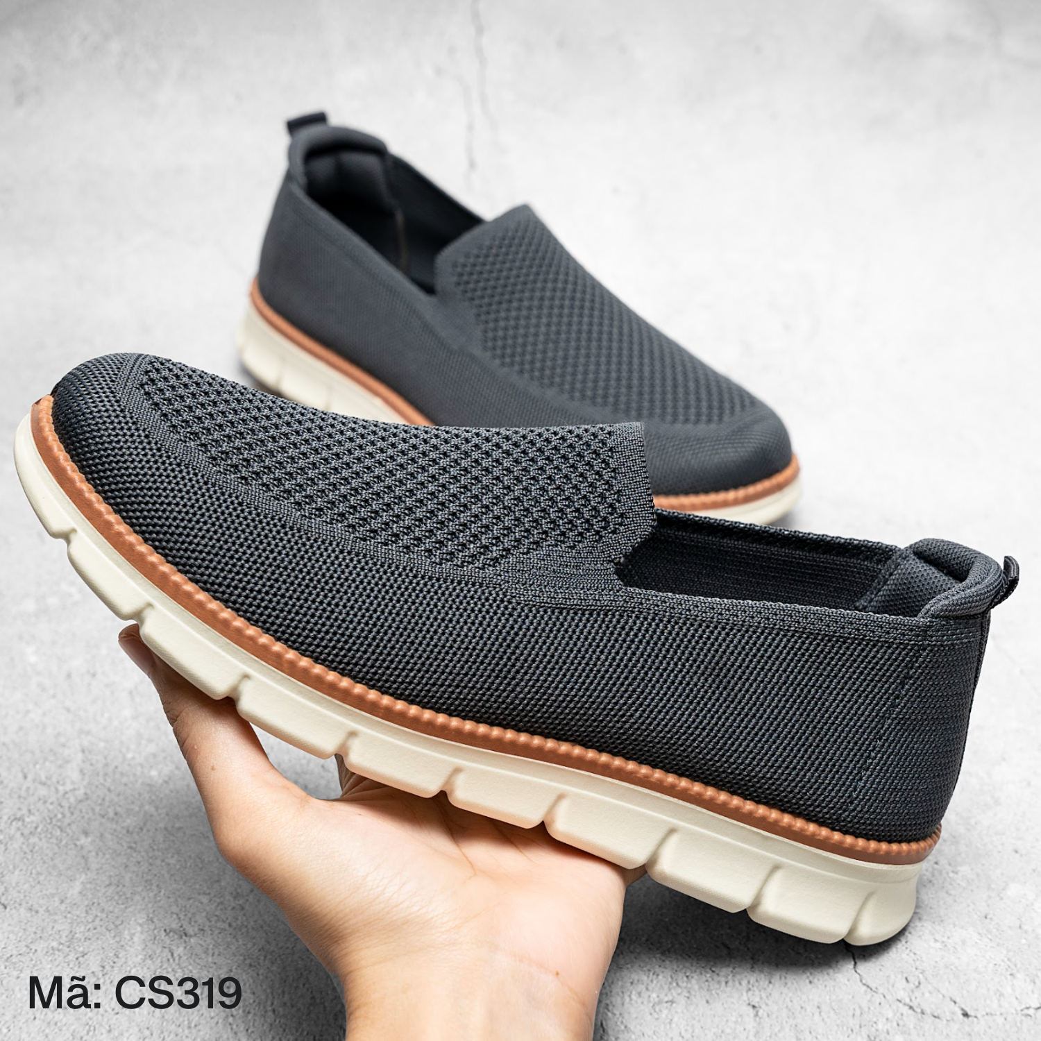 Giày lười vải CS319