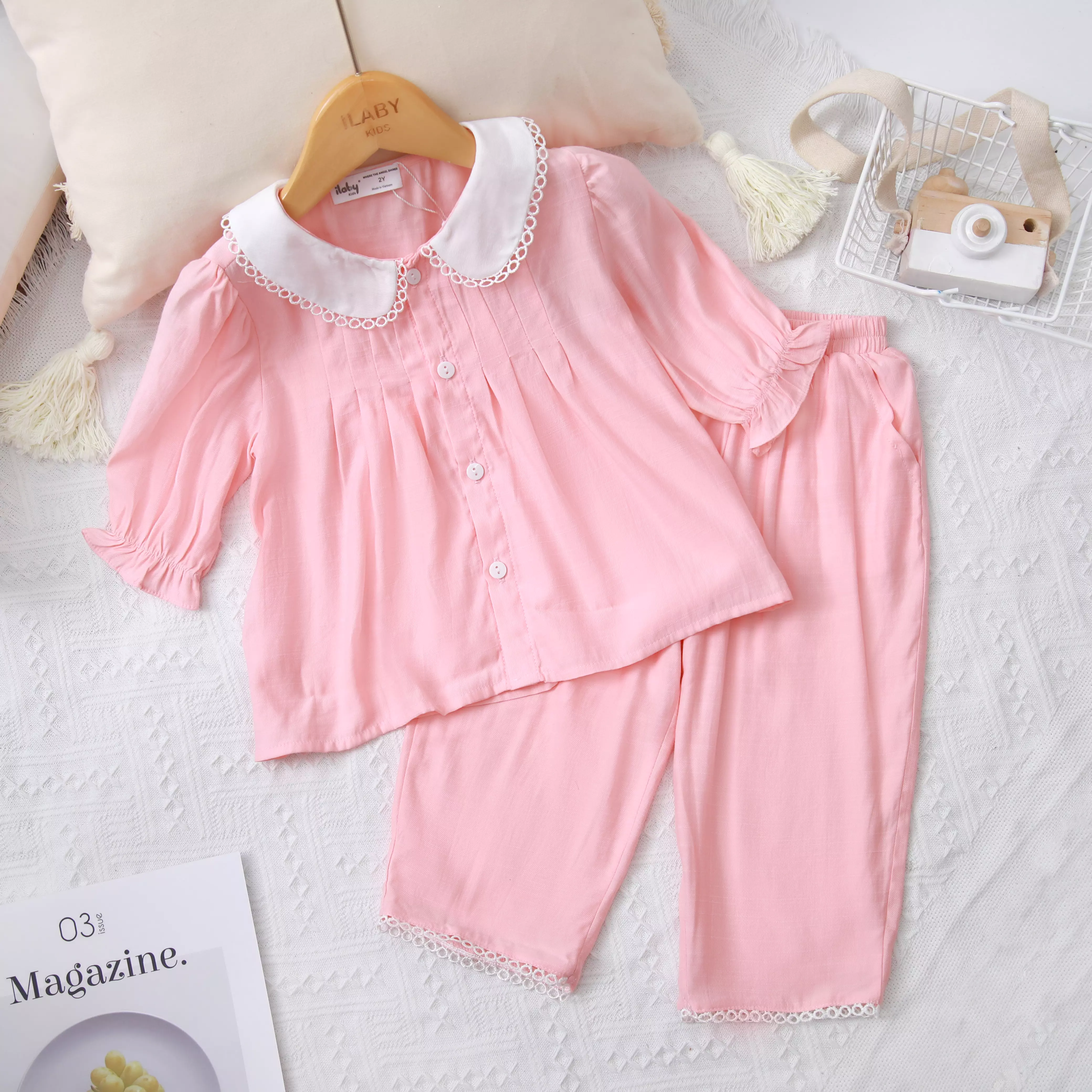Pyjama cổ sen gập ly trước_thumbnail_0