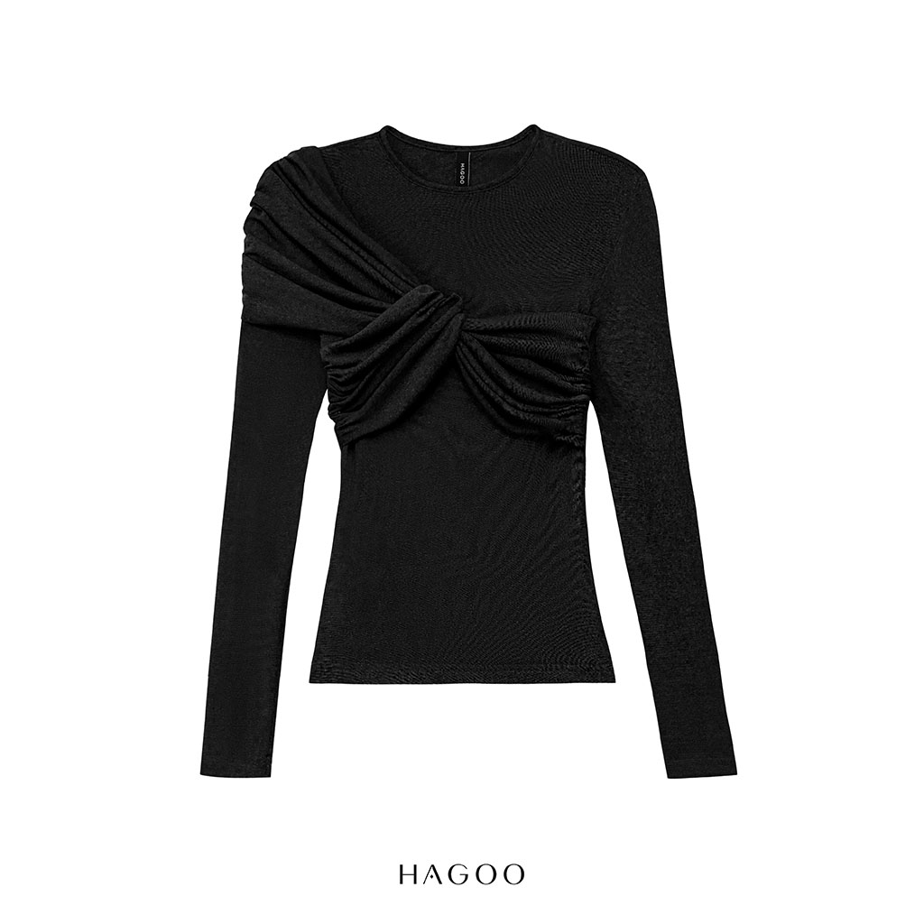 Áo thun xếp nếp nhún HAGOO_thumbnail_7