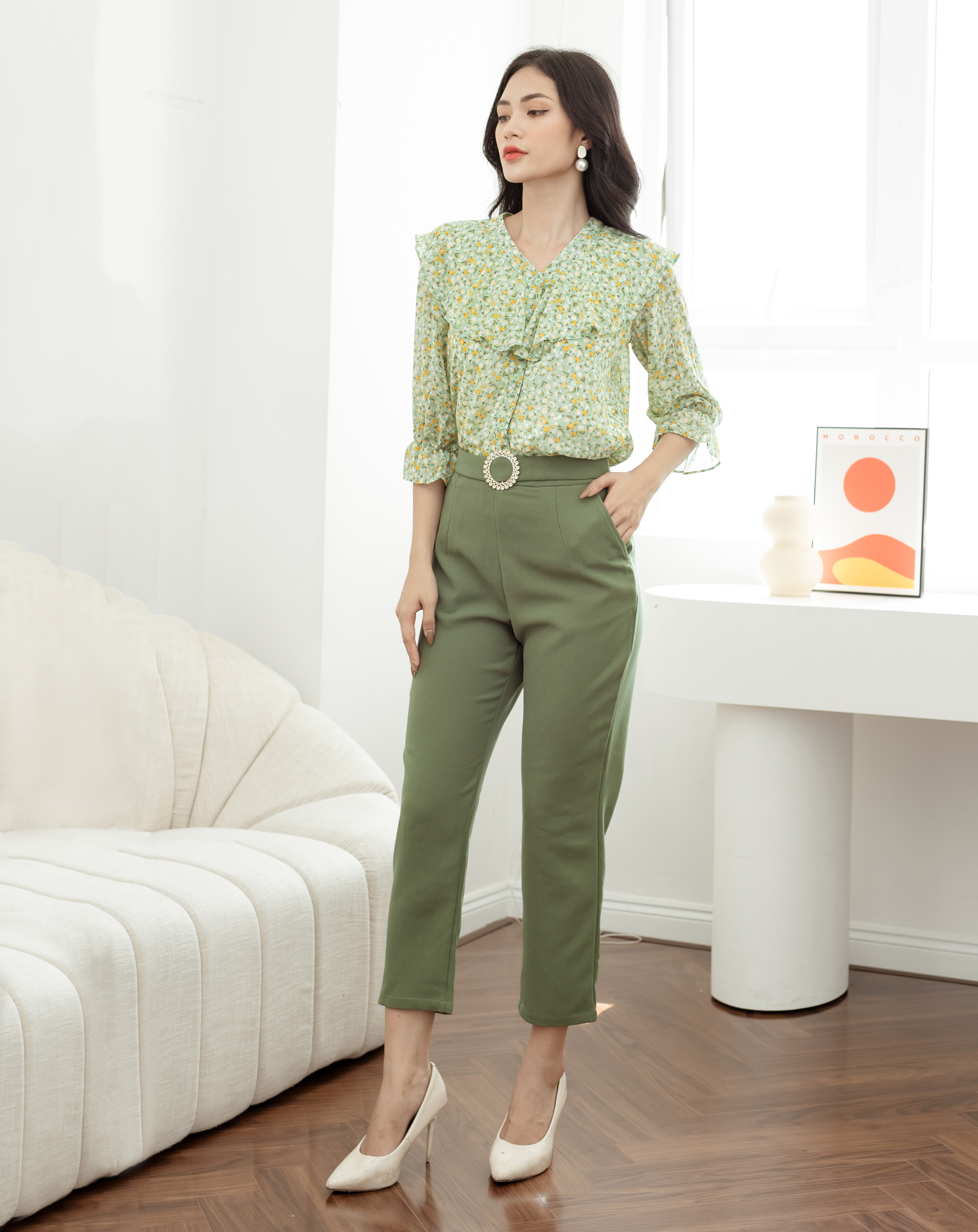 Set bộ áo hoa phối quần baggy_thumbnail_3