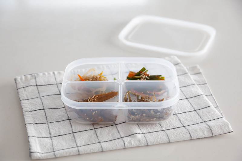 Hộp đựng thực phẩm 4 ngăn 620ml Nakaya J000060_thumbnail_1