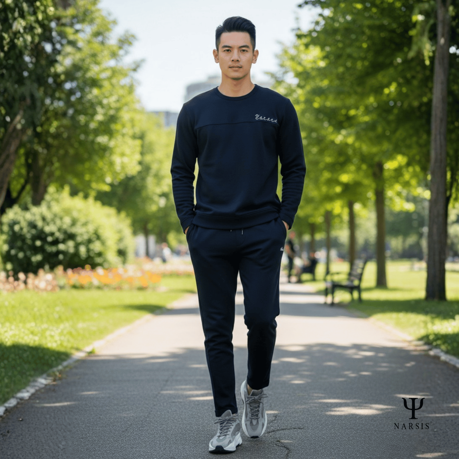 BỘ THU ĐÔNG NAM E9005 NARSIS CHẤT LIỆU THOÁNG MÁT, DỄ CHỊU, THOẢI MÁI CẢ NGÀY, DỄ VẬN ĐỘNG