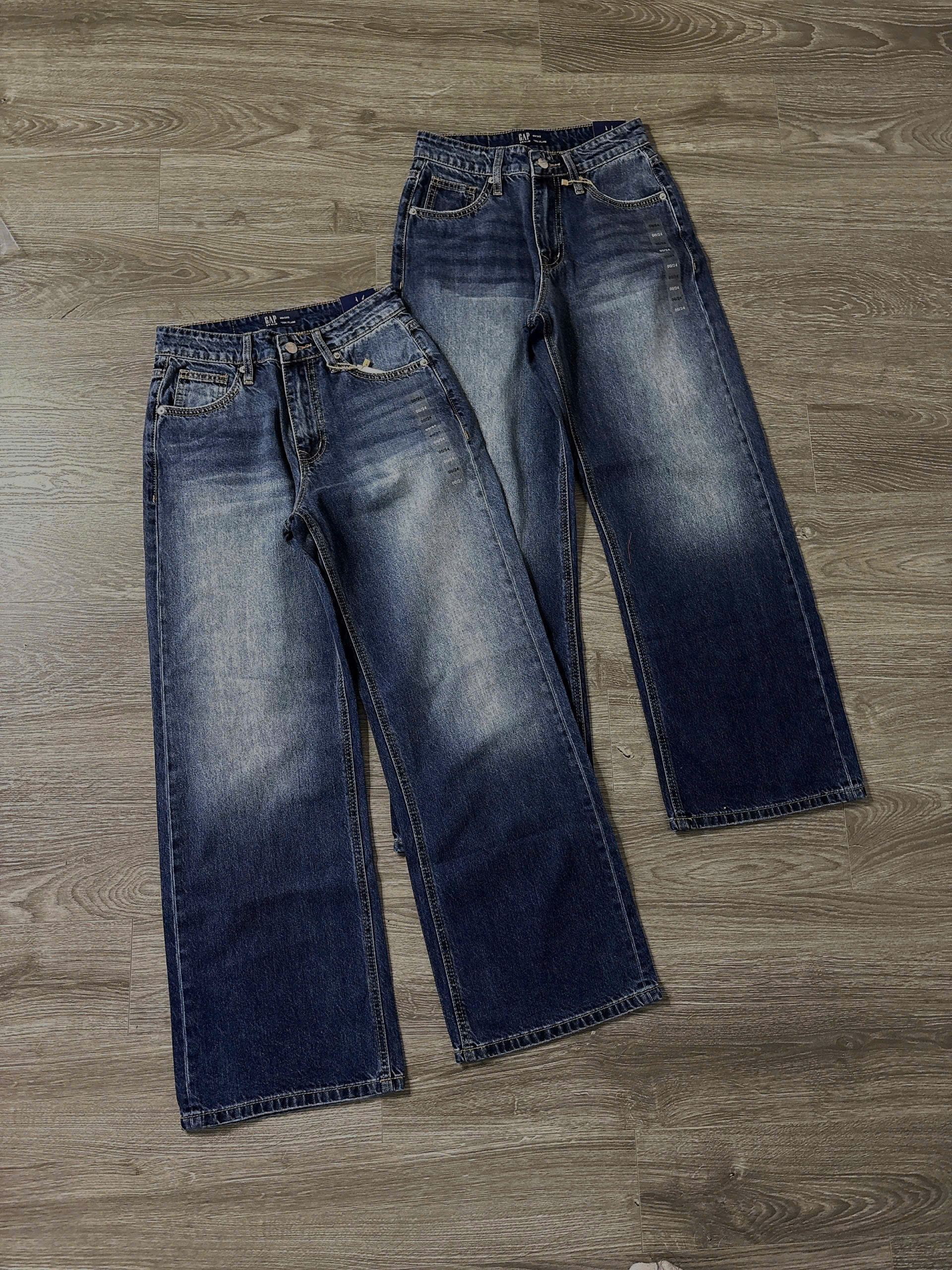 Q26 QUẦN JEAN SUÔNG ĐẬM