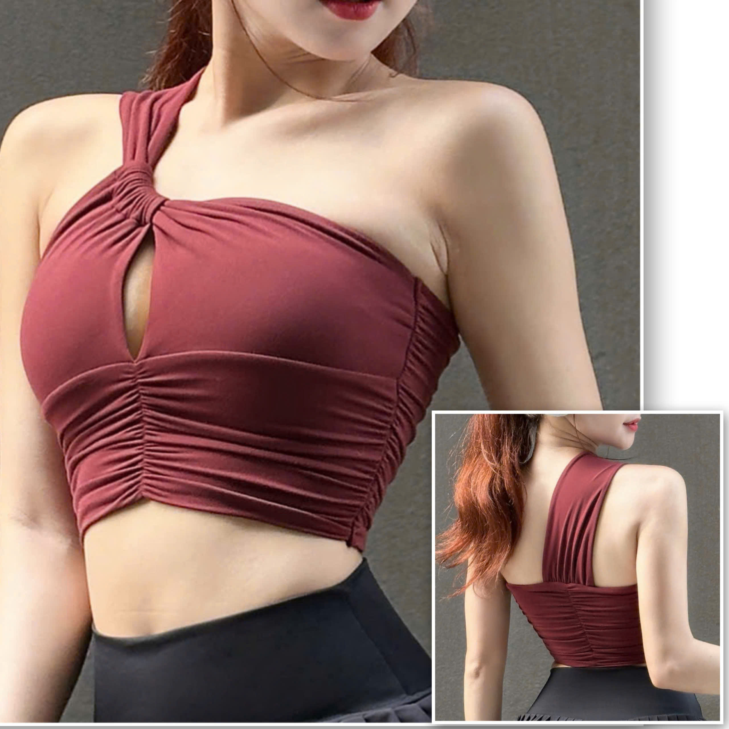 Áo Bra Thể Thao Lệch Vai Nhún_thumbnail_13