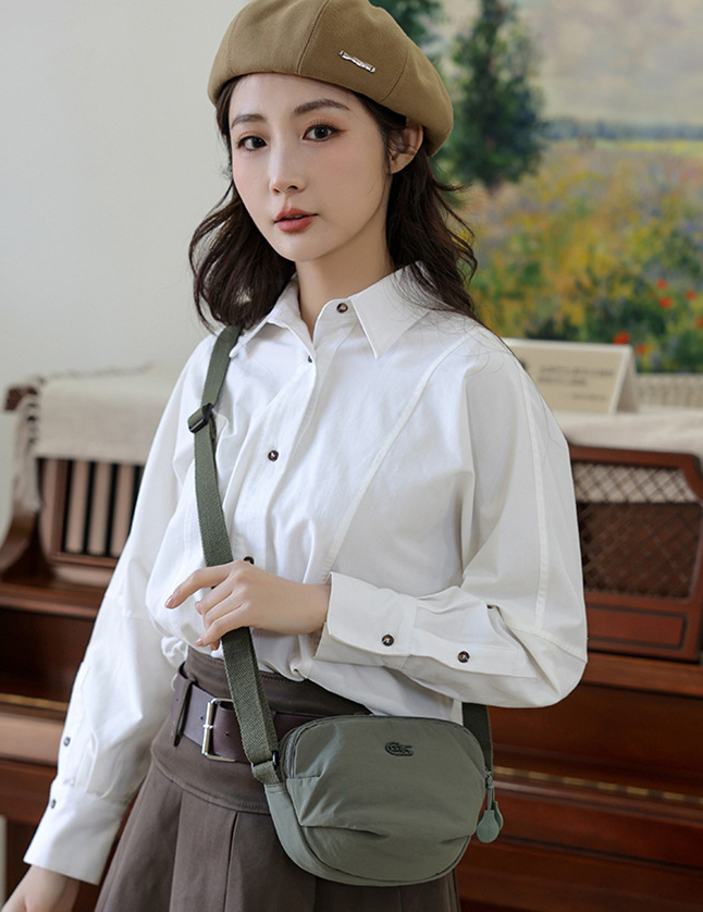 Túi đeo chéo nữ Nylon nhẹ Túi đeo vai nữ thời trang hình con sò thích hợp cho du lịch và sử dụng hàng ngày {TDC-NY-08}_thumbnail_22