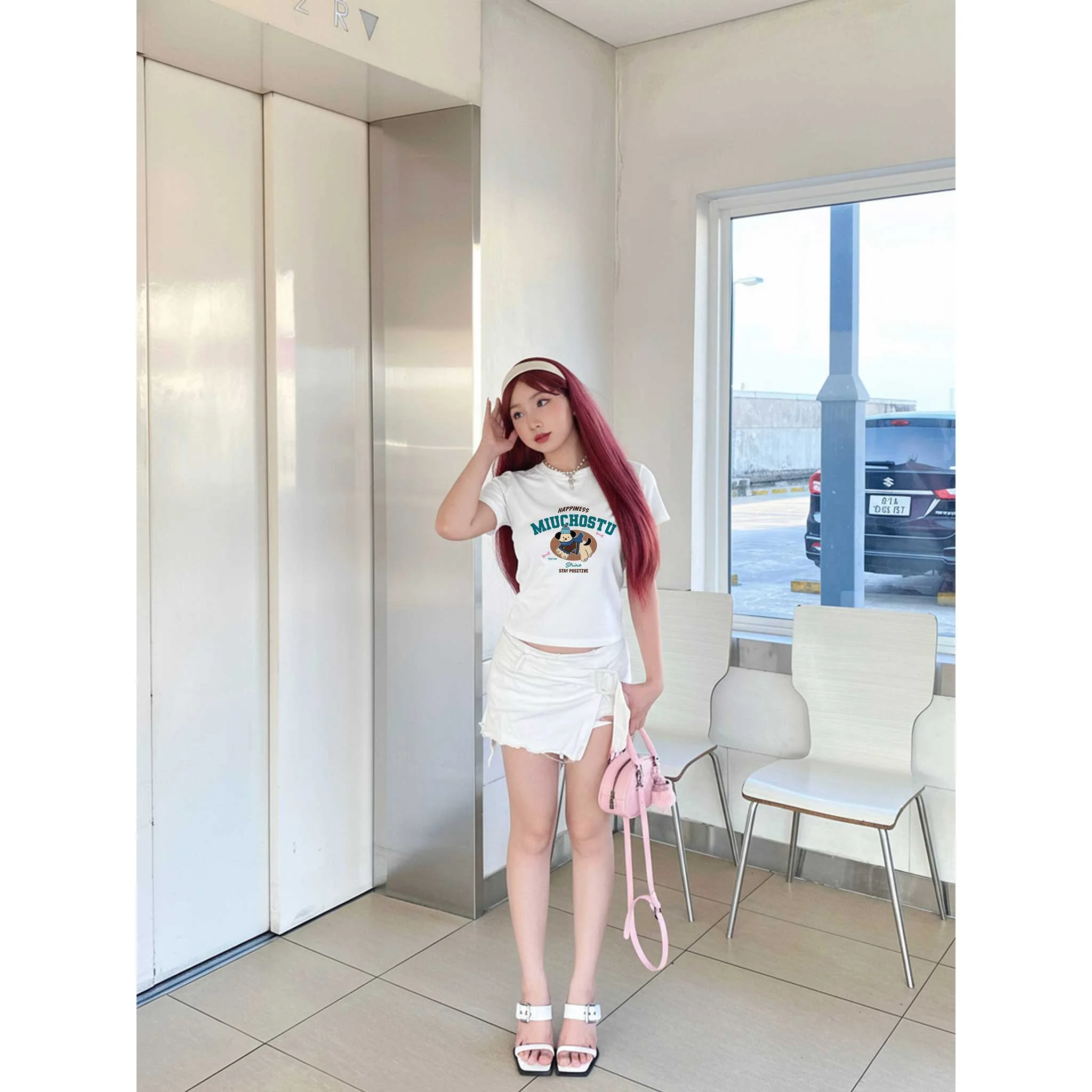 Áo thun babytee nữ Miucho vải cotton co giãn 2 chiều thoáng mát cổ tròn local brand in mix 2822_thumbnail_6